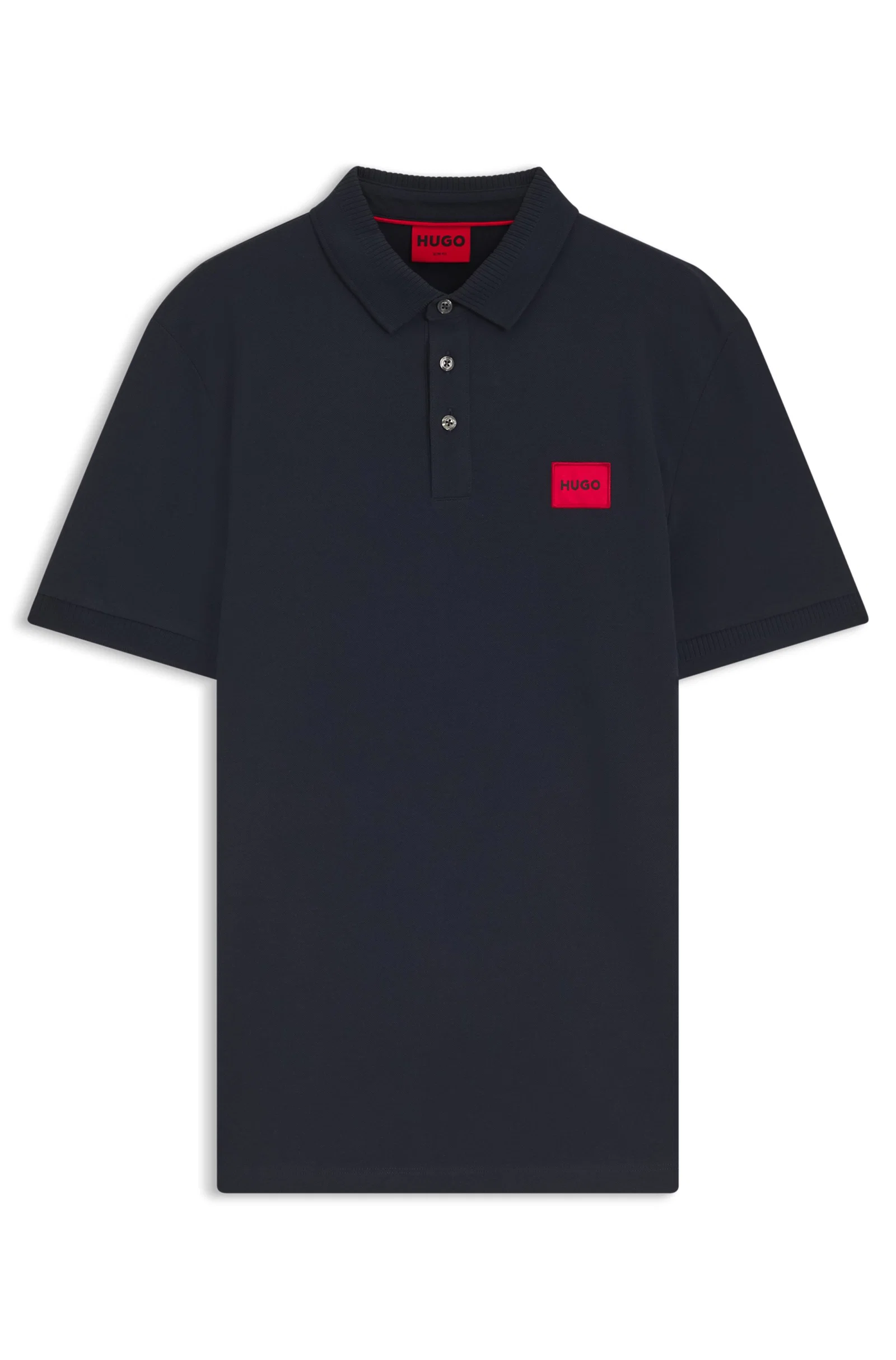 Polo Slim Fit Em Algodão Piqué Com Logo — imagem 1