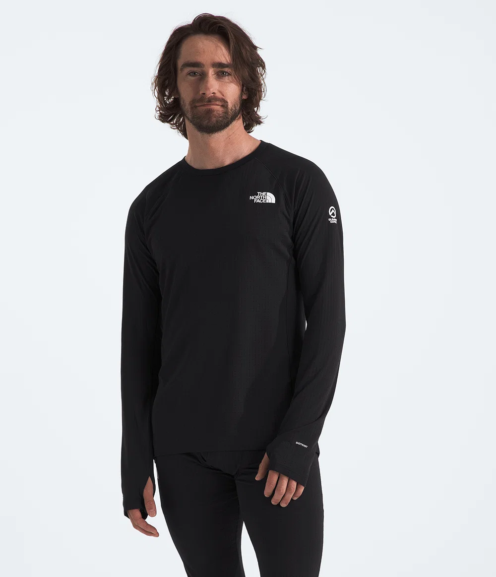 Camiseta Segunda Pele Masculina Summit Pro 120 Crew TNF Black