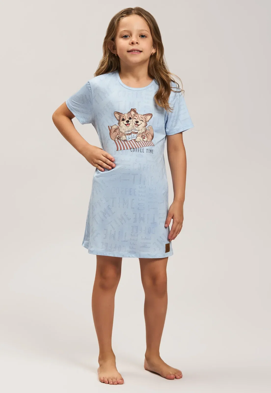 Camisão Infantil De New Skin Baunilha