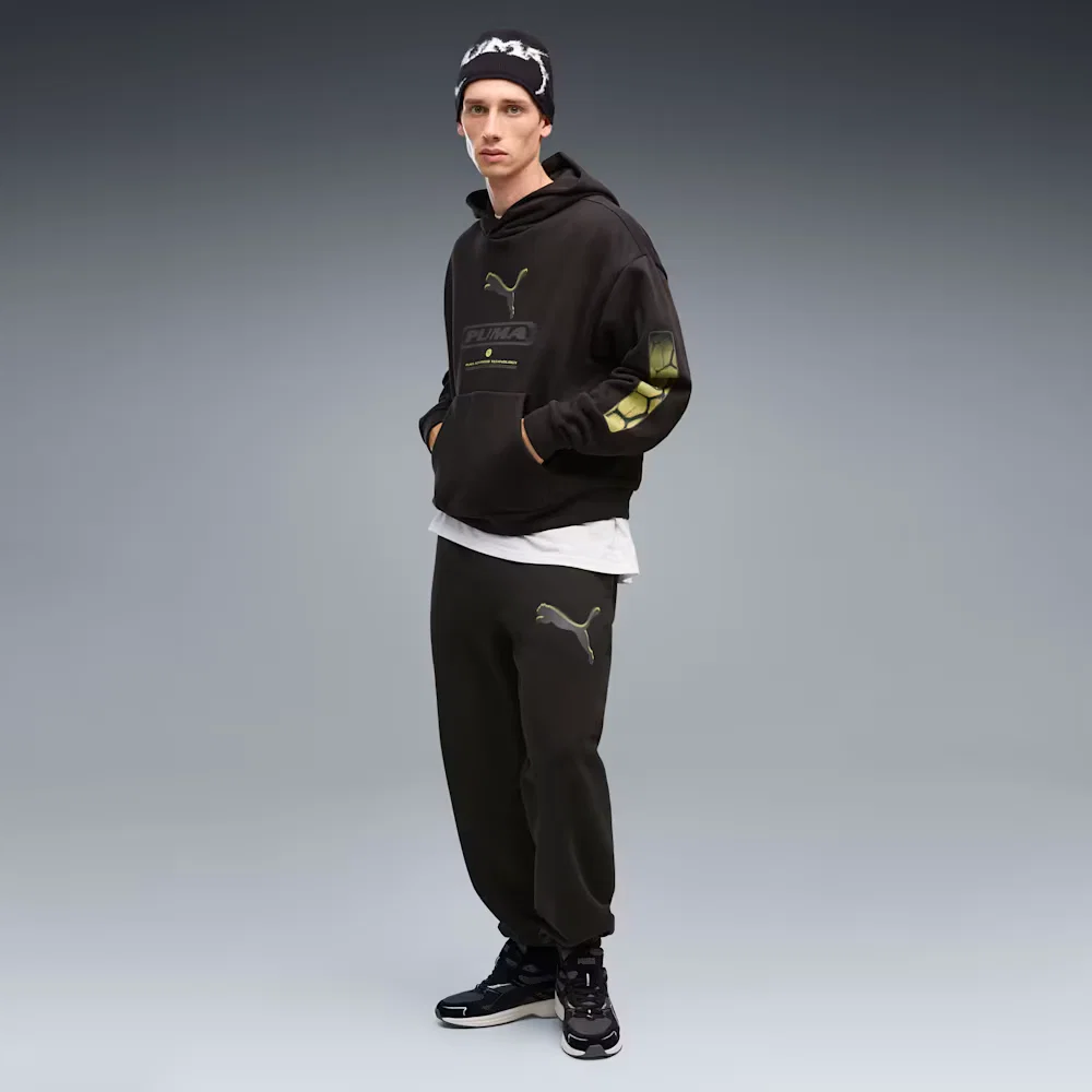 Calça de Moletom Puma Sport Relaxed Street Graphic Fleece Masculino — imagem 1