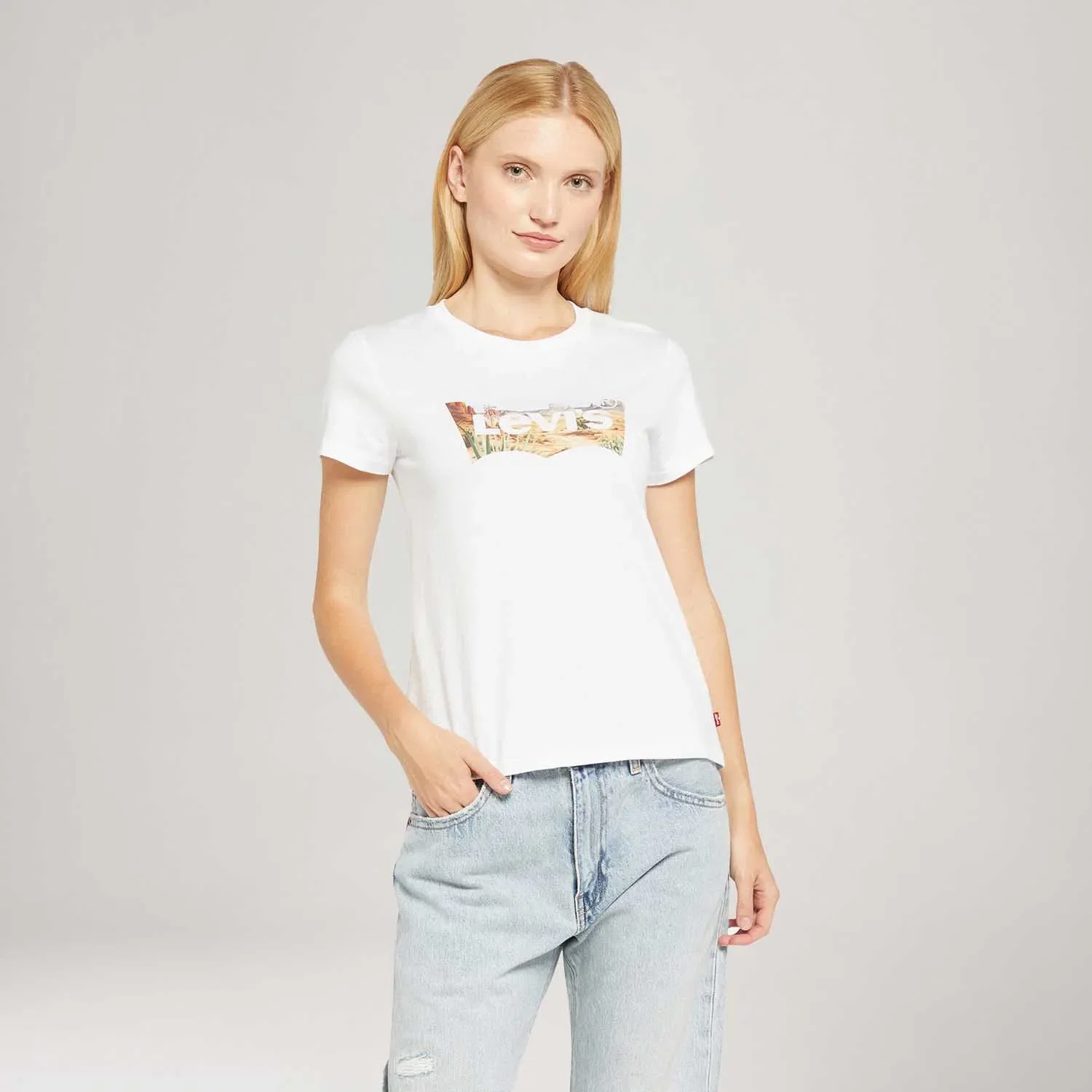 Camiseta Levi's® The Perfect Tee Manga Curta — imagem 1