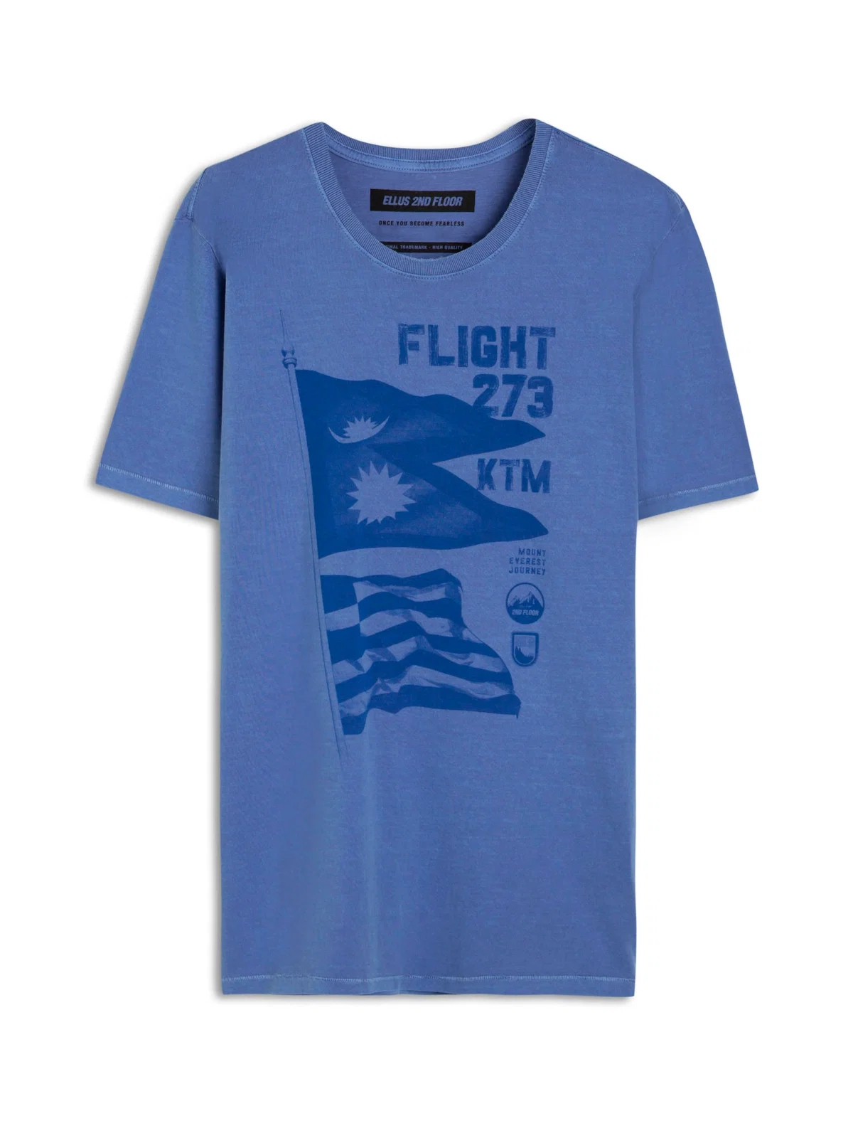 T-Shirt Basic Flight 273 Stoned Royal