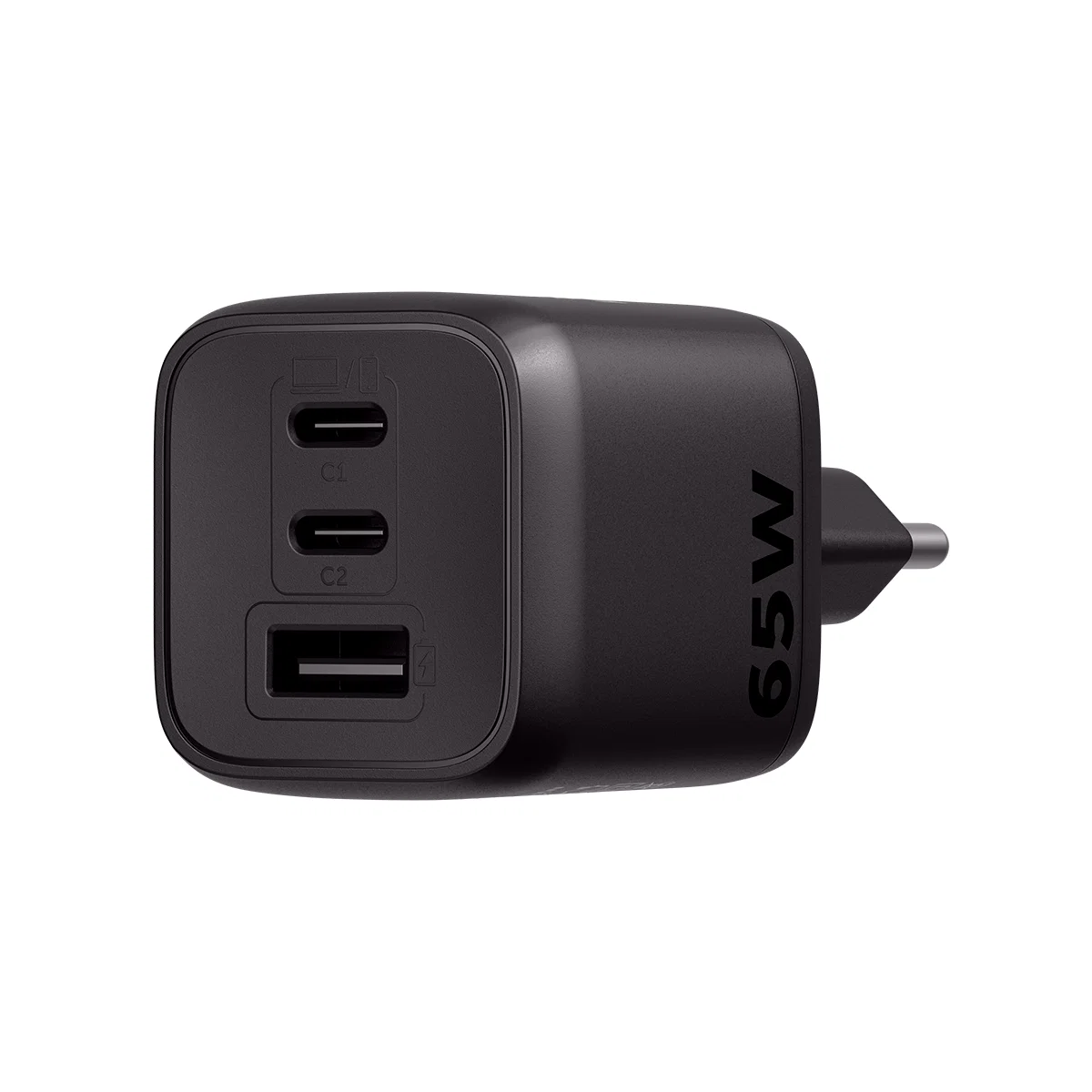 Carregador Turbo 65W GaN EC 21 POWER Preto Intelbras