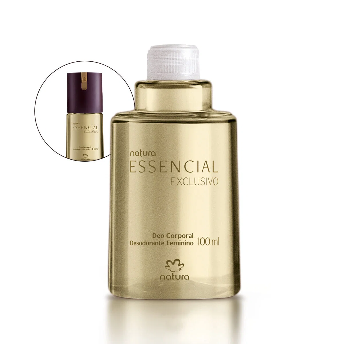 Refil Desodorante Corporal Essencial Exclusivo Feminino 100 ml — imagem 1