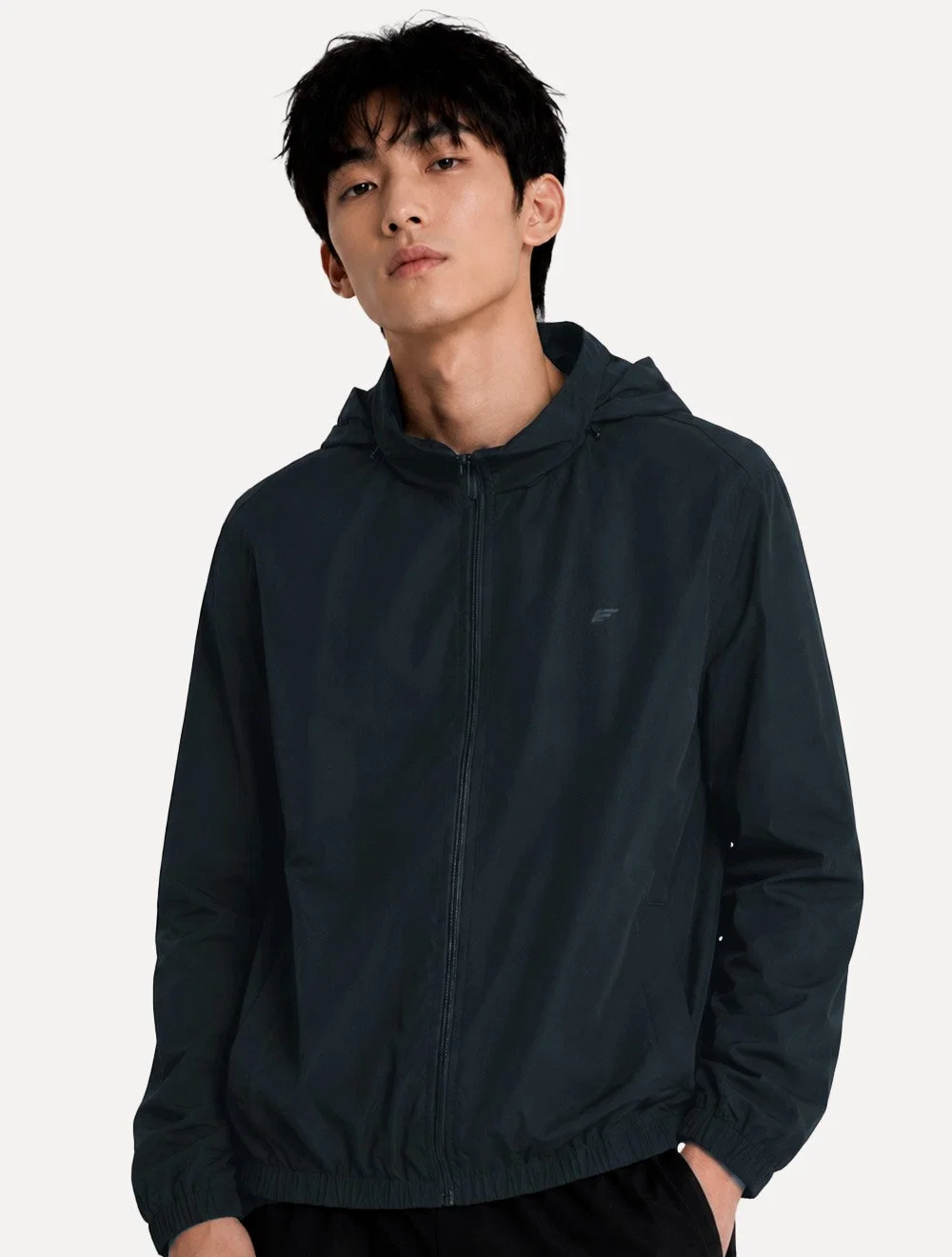 Jaqueta Ellus Masculina Tech Bomber Hood Azul Marinho