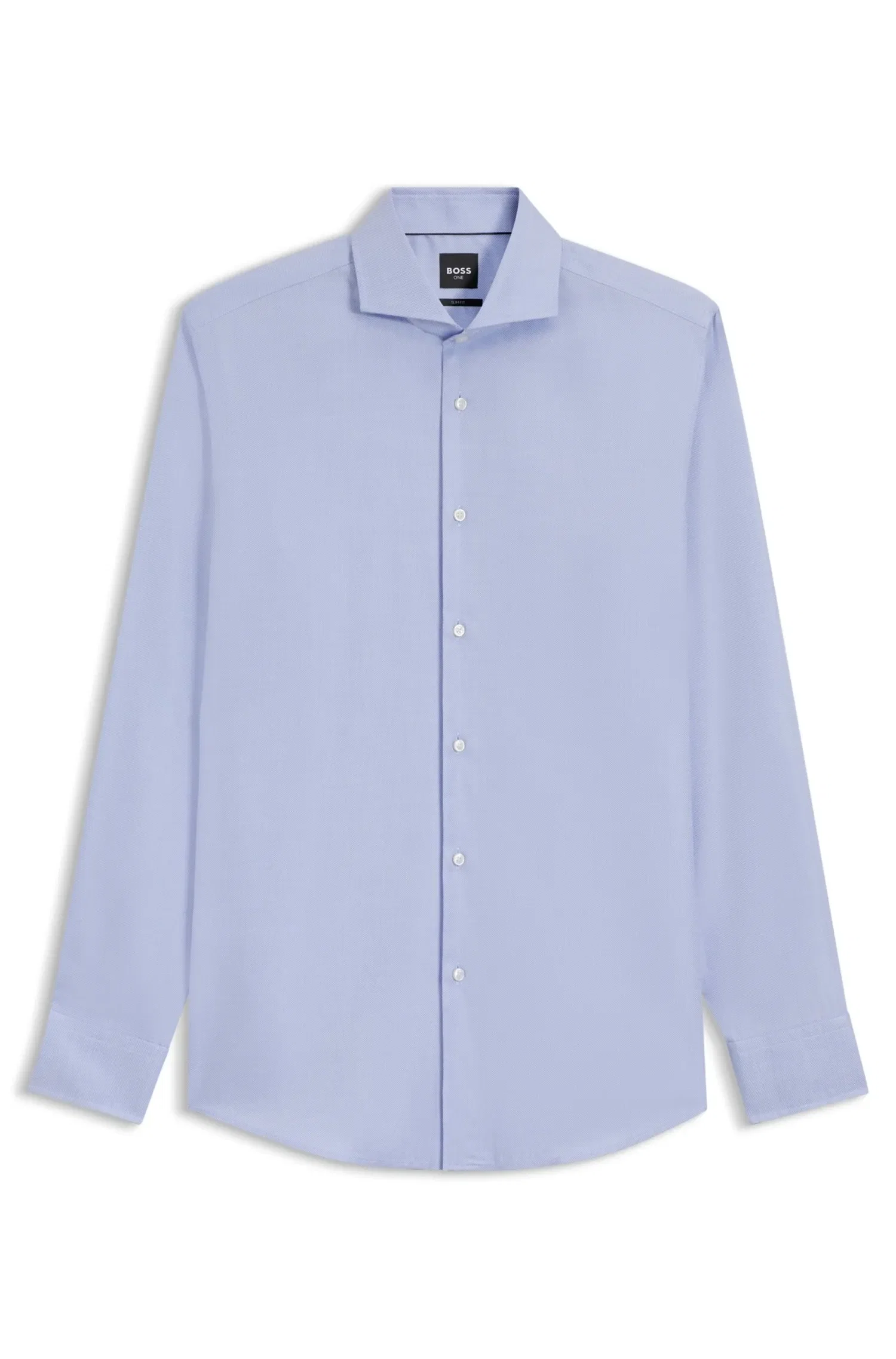 Camisa Slim Fit De Algodão