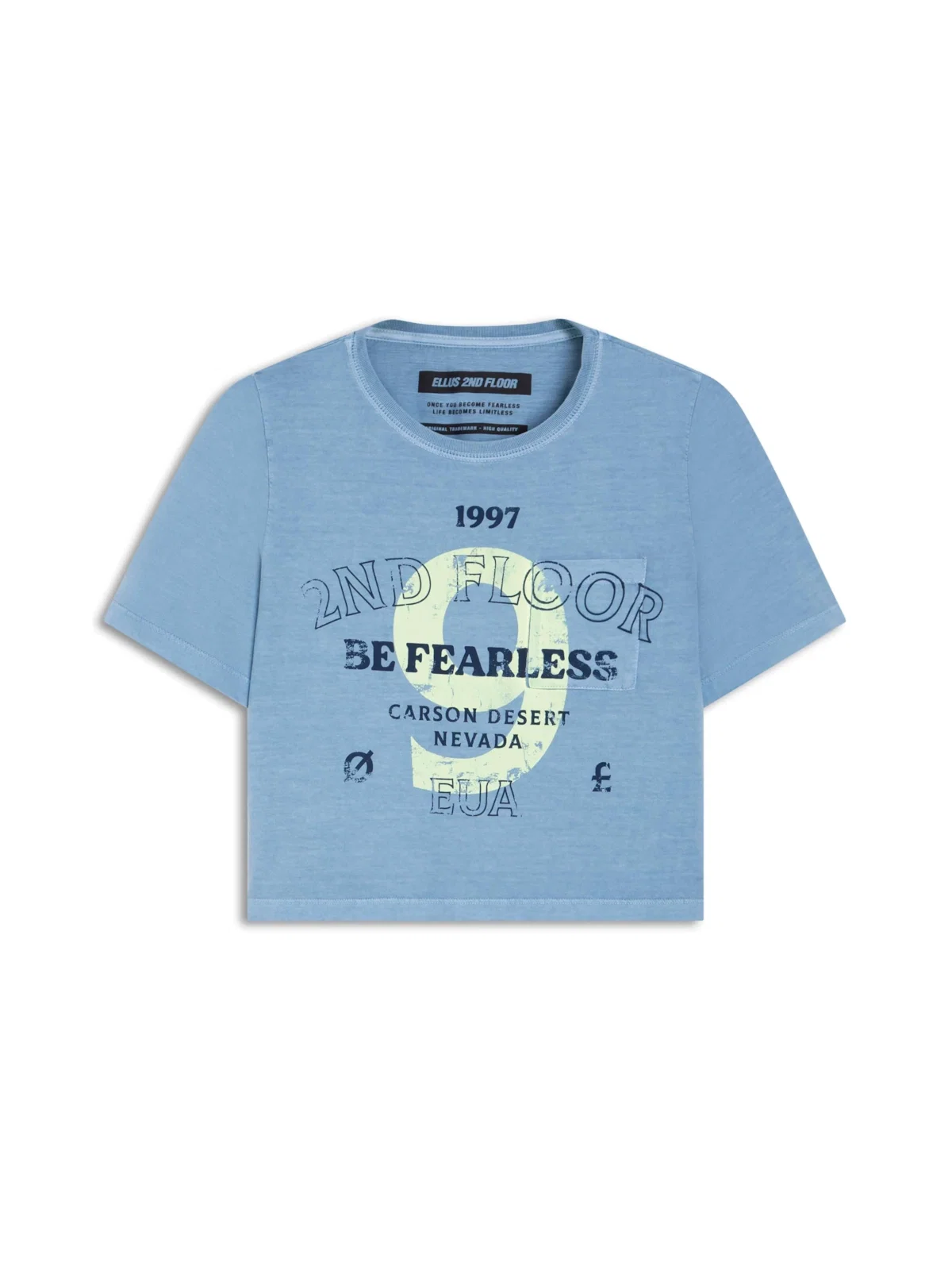 Blusa 2nd Fearless Azul Seco