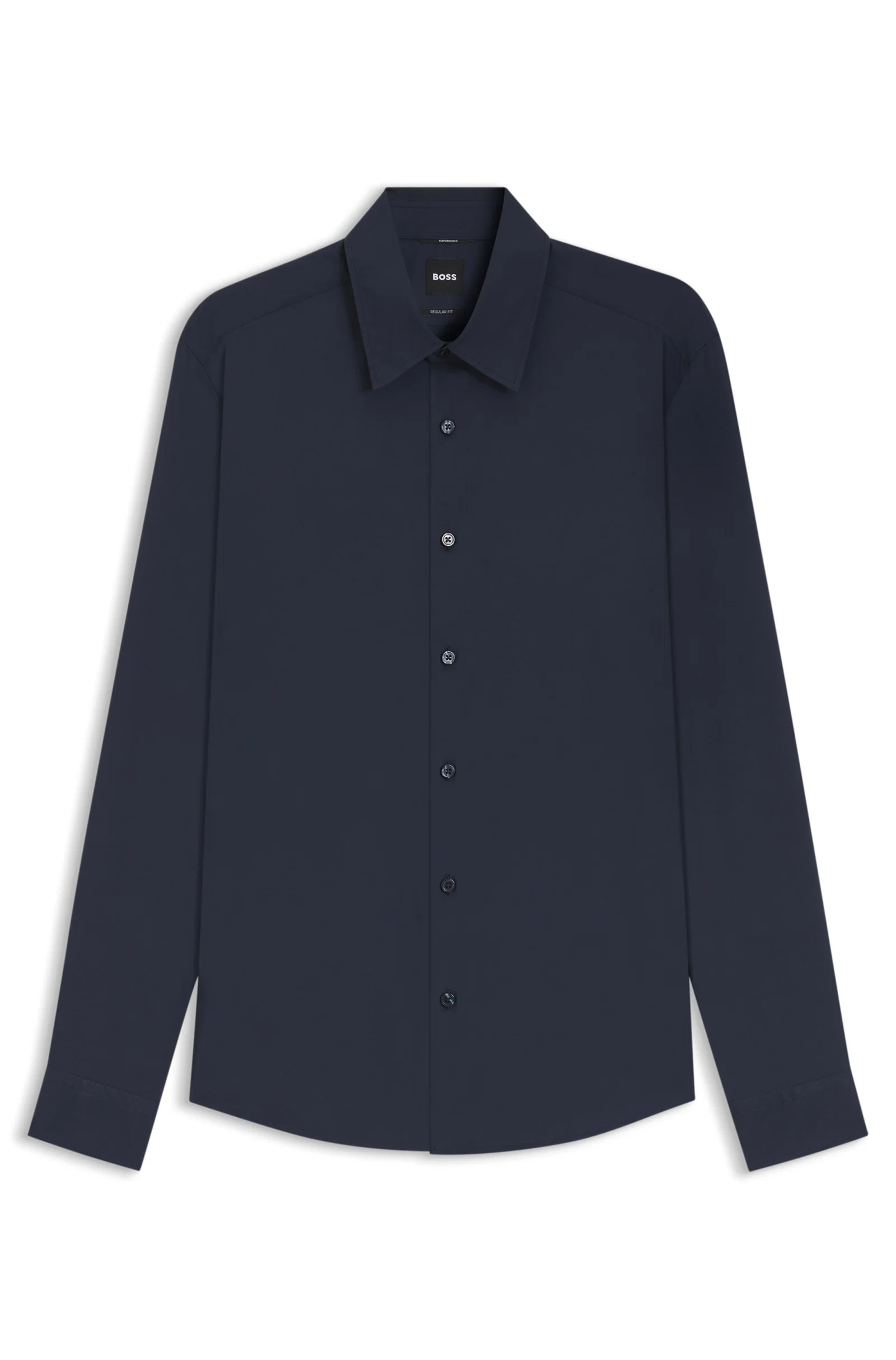 Camisa Regular Fit Em Tecido