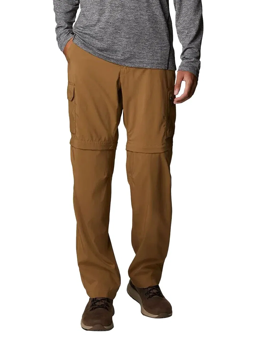Calça Columbia Masculina Straight Silver Ridge Utility Convertible Pant Cáqui