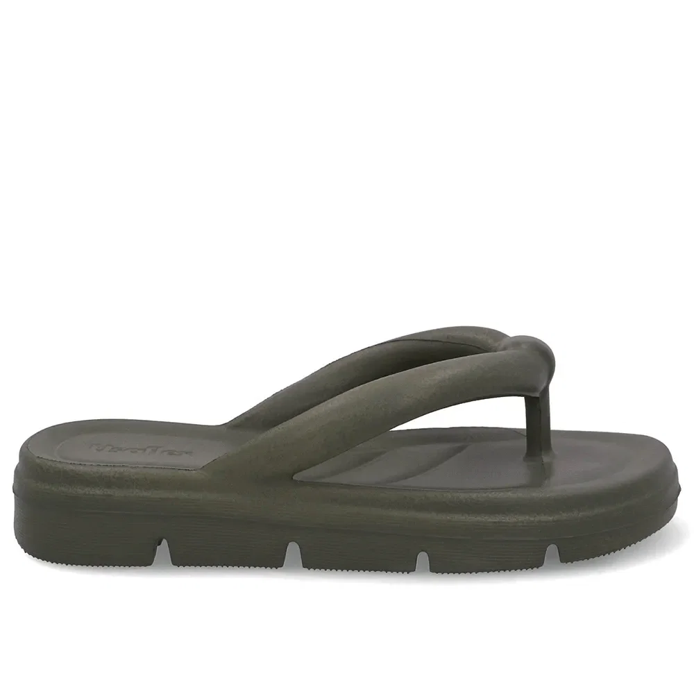 Chinelo Verde Poofy Plataforma Eva