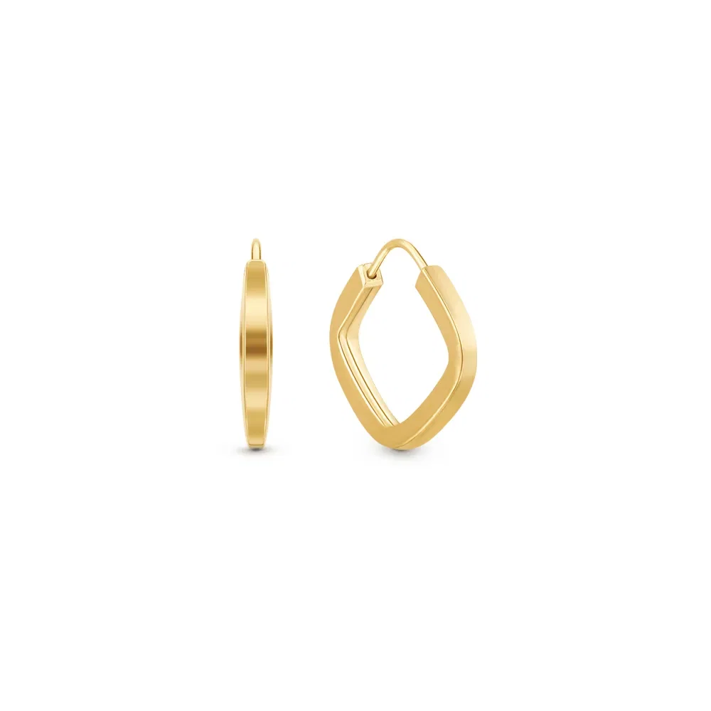 Argola Balão em Ouro Amarelo 18k, 15mm — imagem 1