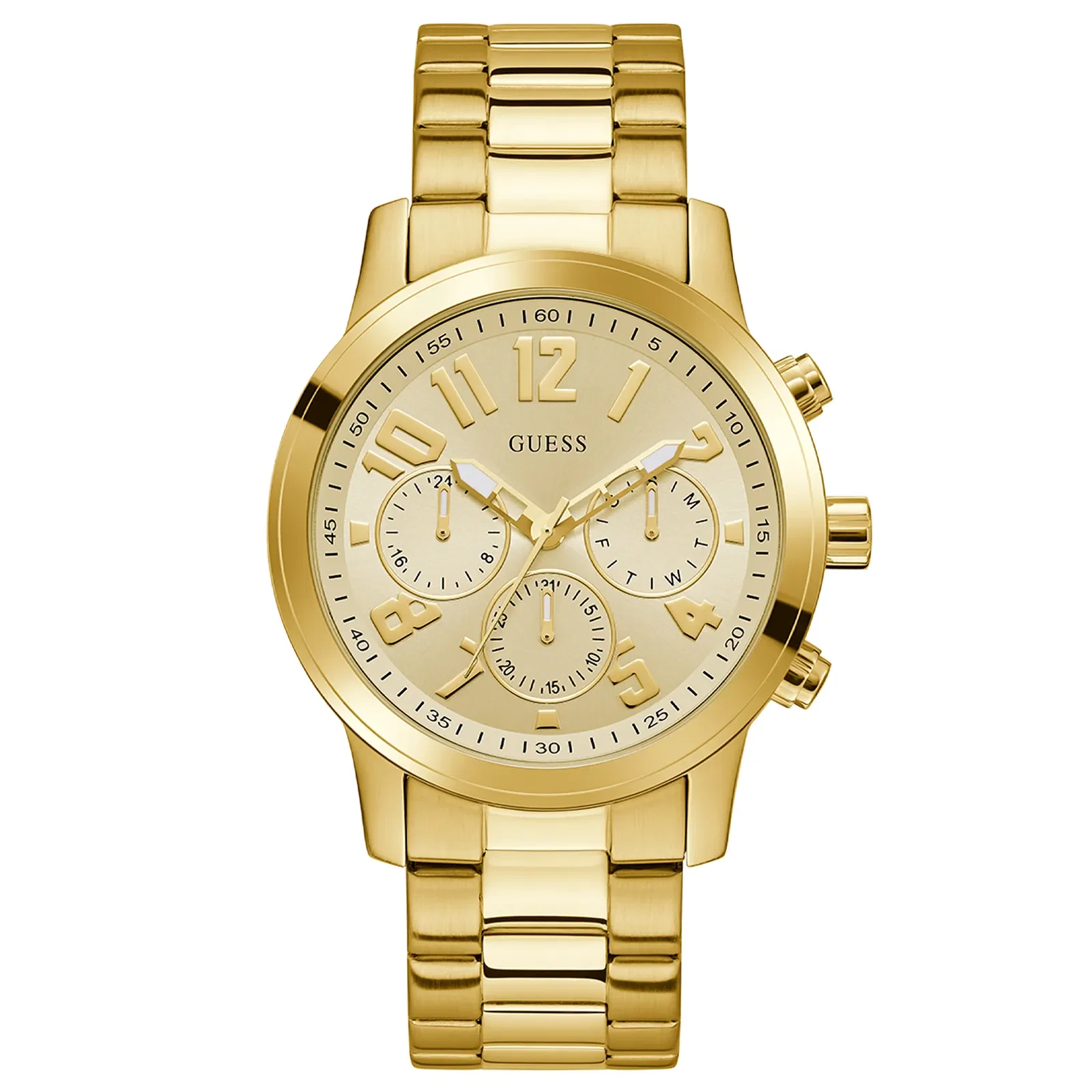 Relógio Guess Masculino em Aço Dourado GW1006G2 — imagem 1