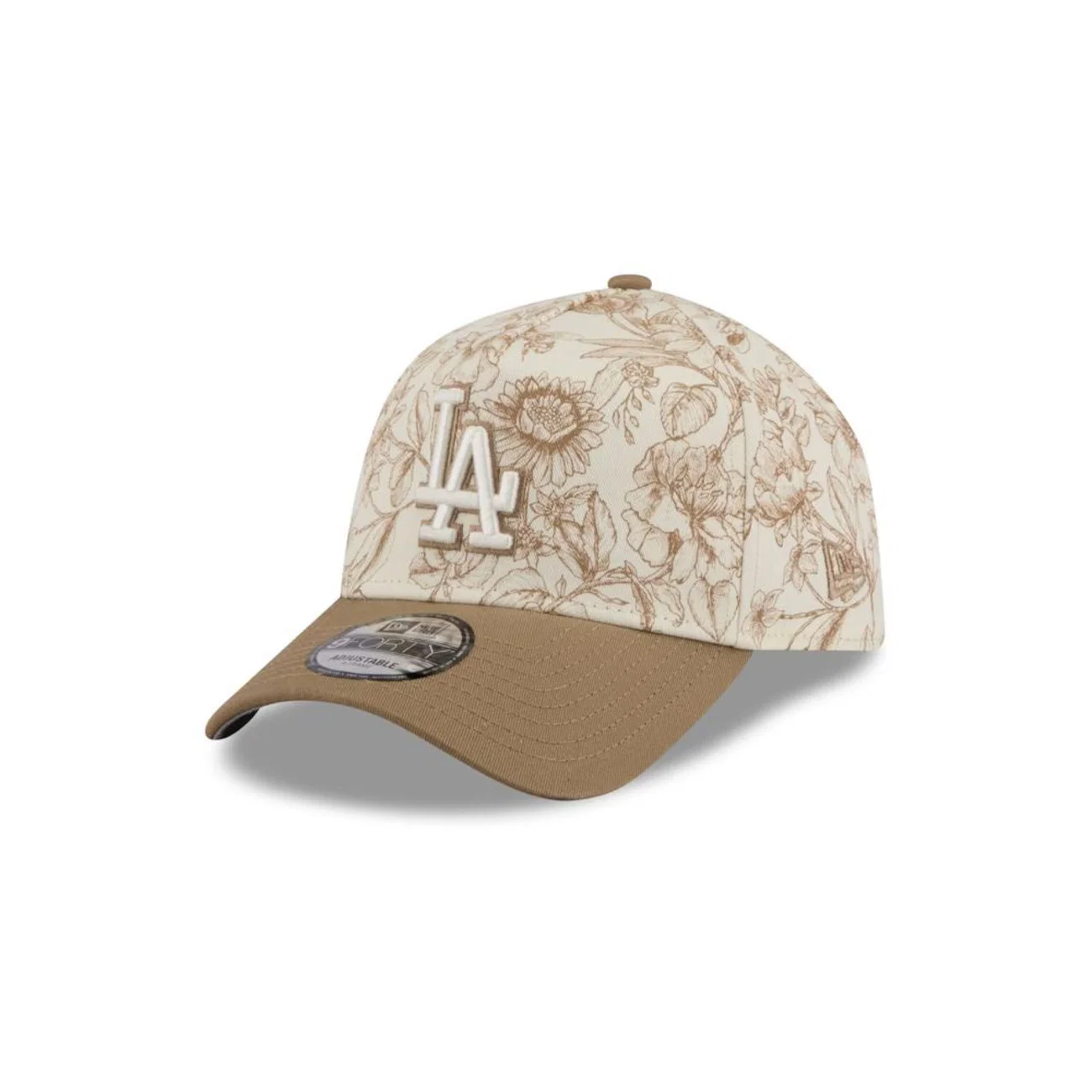 Boné New Era 9Forty A-Frame Los Angeles Dodgers MLB Spring Floral Masculino