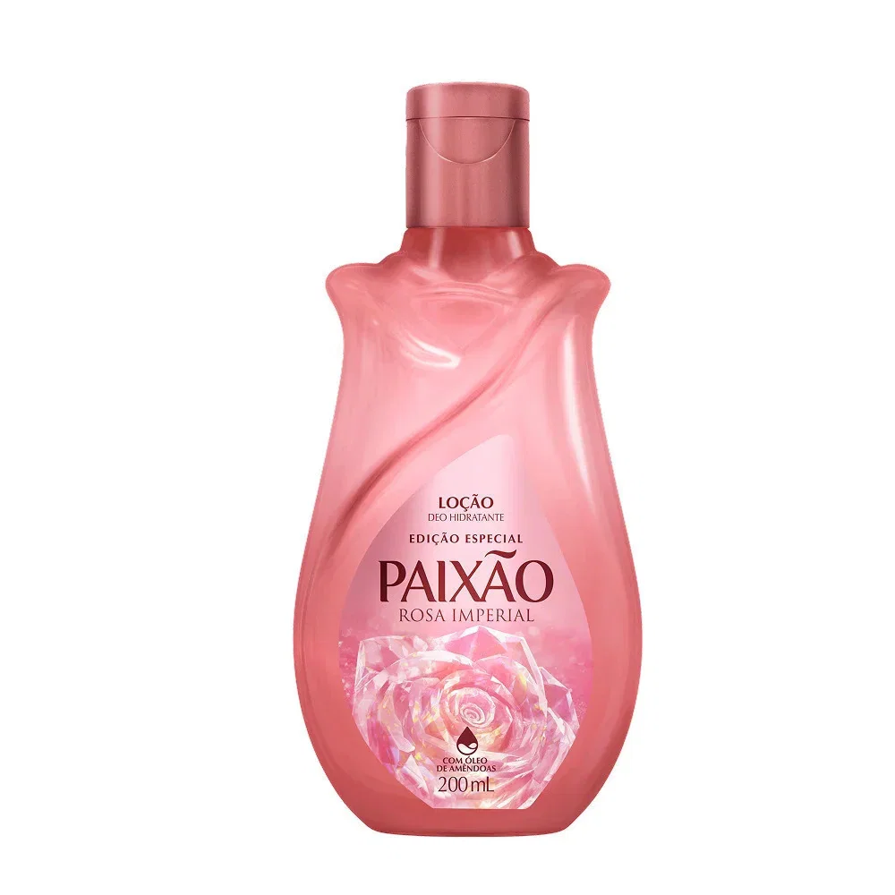 Loção Corporal Paixão Rosa Imperial 200ml