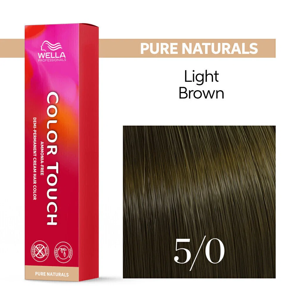 Tonalizante Wella Color Touch 5/0 Castanho Claro