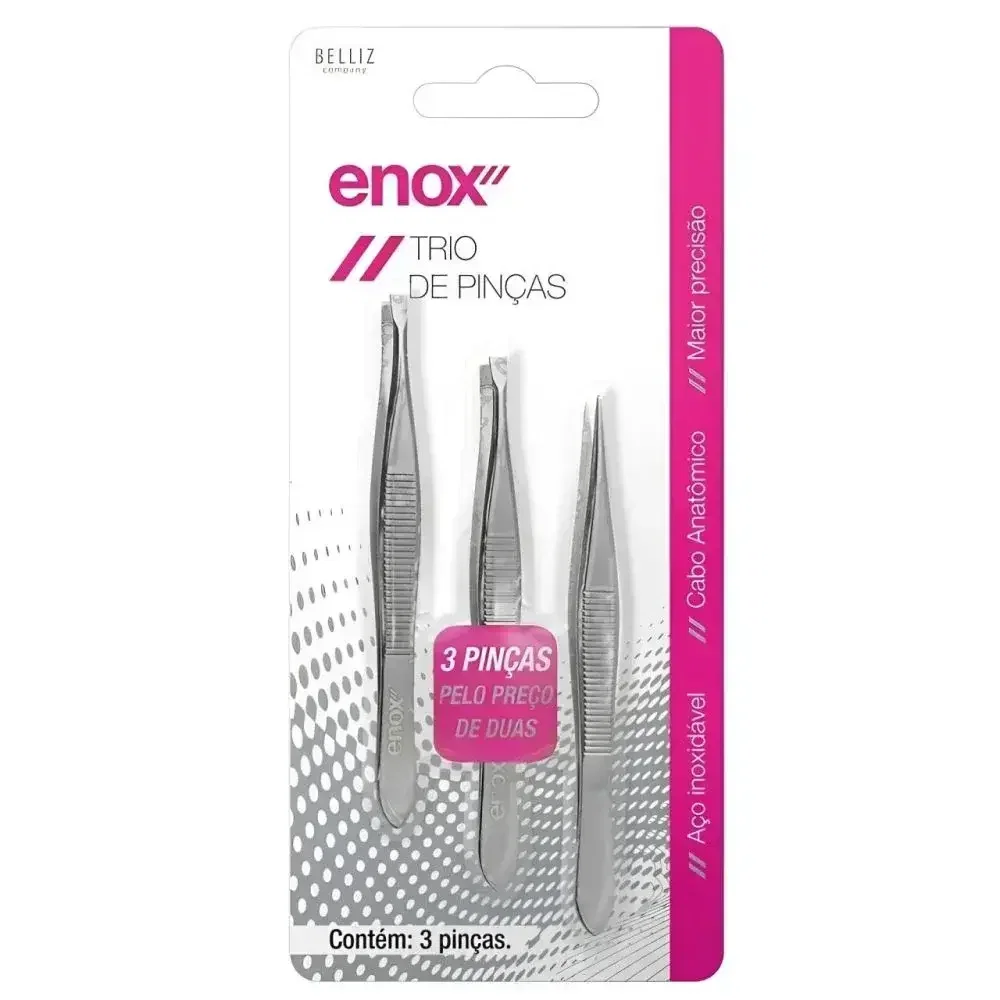 Trio de Pinças Enox