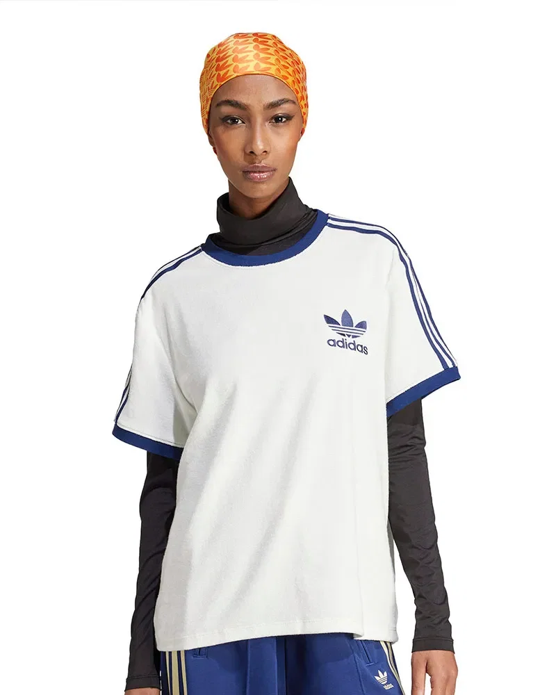 Camiseta Adidas Terry 3s Feminina — imagem 1