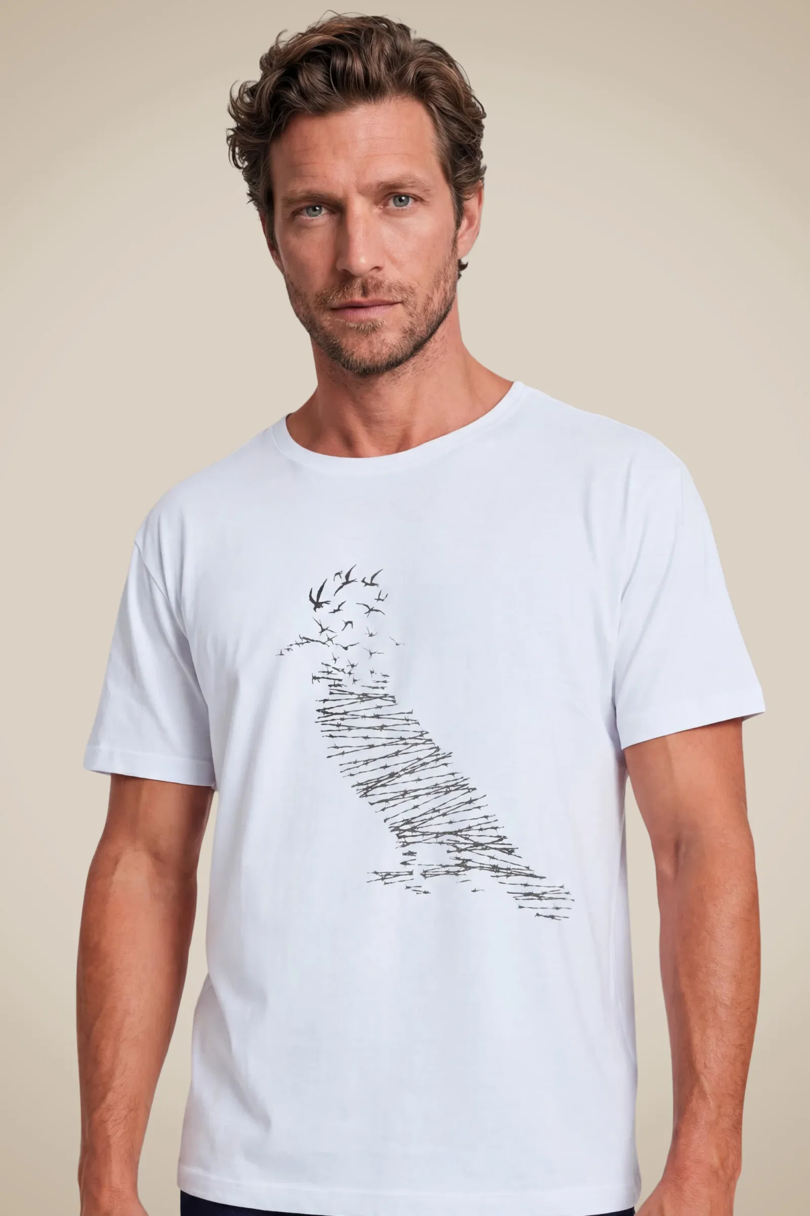 Camiseta Pica-pau Livre Pra Ser