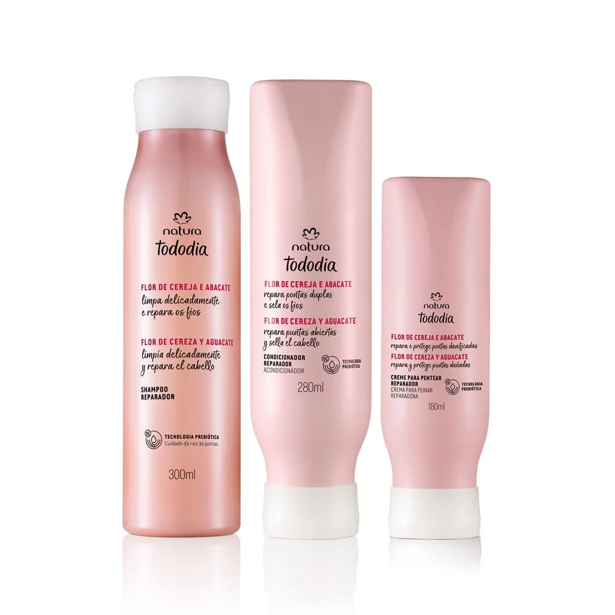 Kit Reparador Tododia Flor de Cereja e Abacate (3 produtos) — imagem 1