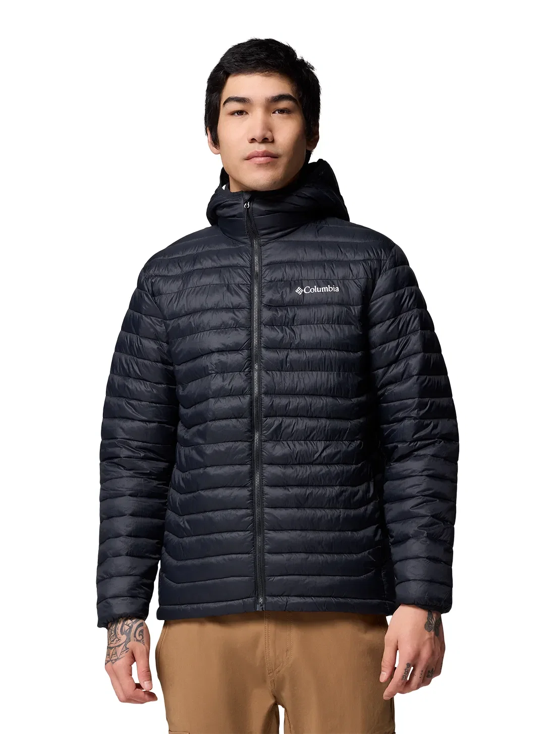 Jaqueta Columbia Masculina Powder Pass com Capuz — imagem 1
