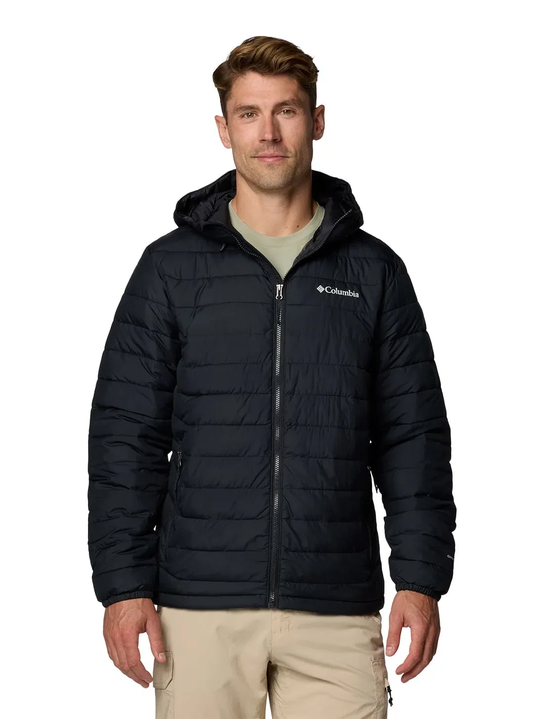 Jaqueta Columbia Masculina Powder Lite™ II com Capuz — imagem 1