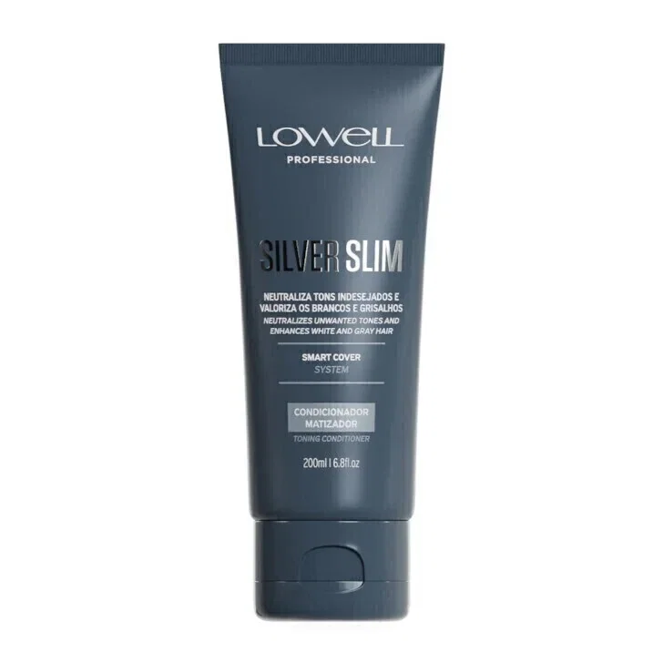 Condicionador Matizador Lowell Silver Slim 200ml