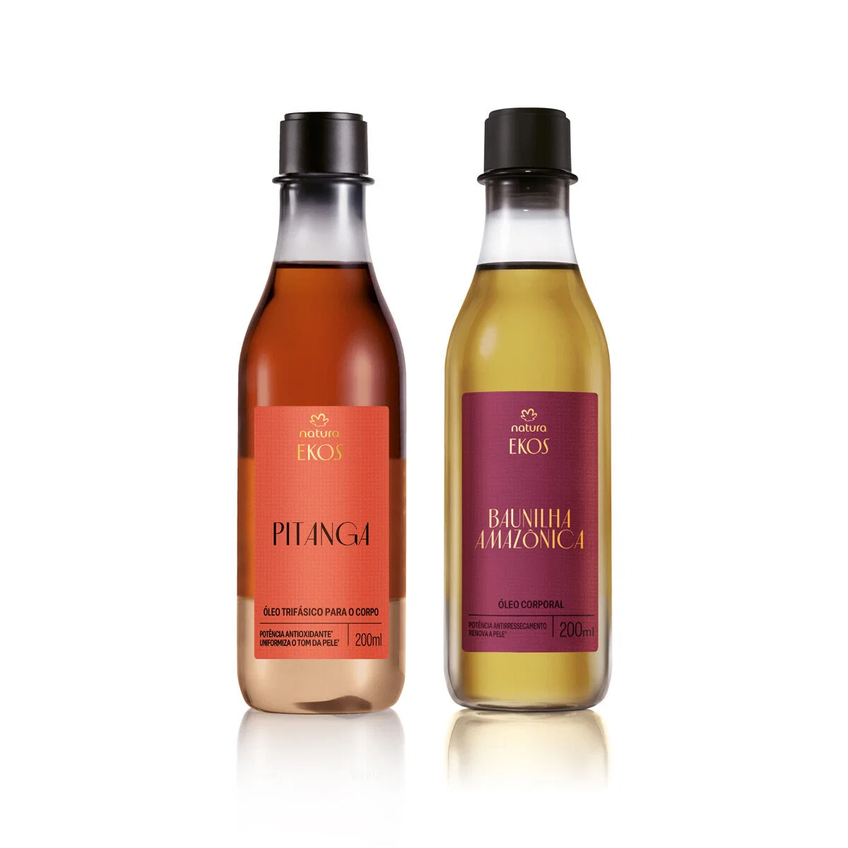 Kit Óleo Ekos Pitanga e Baunilha Amazônica 2 produtos de 200 ml — imagem 1