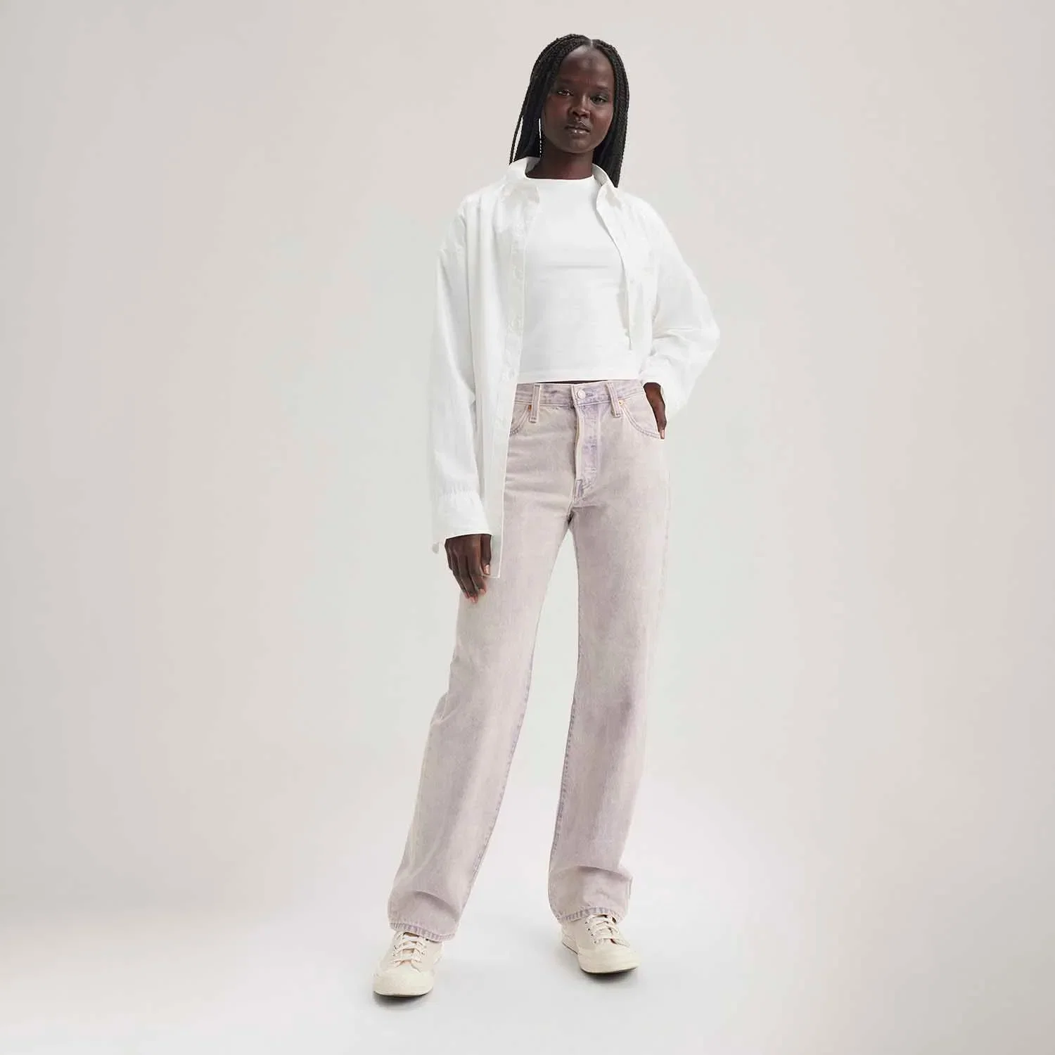 Calça Jeans Levi's® 501® '90s Lilás