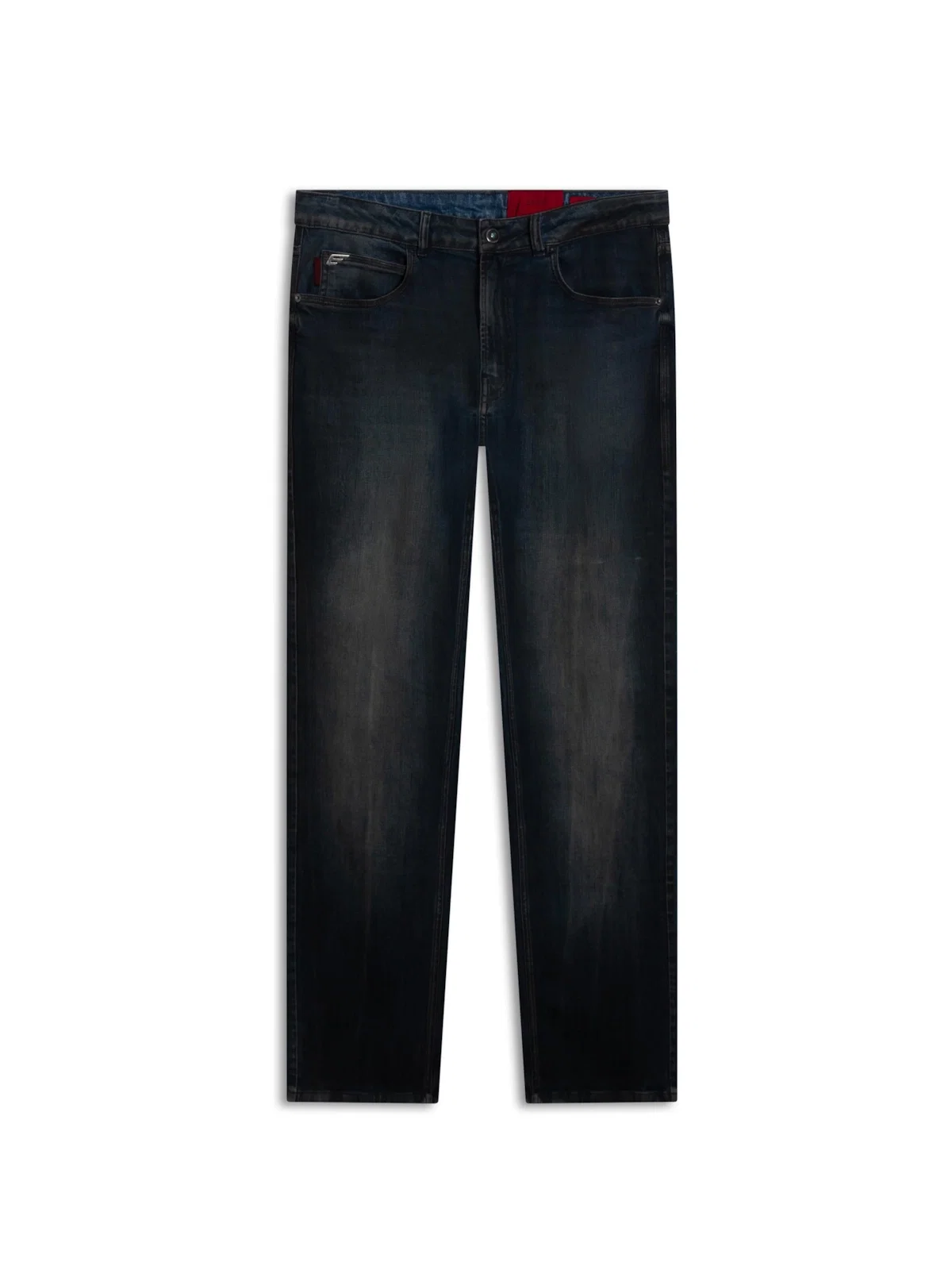 Calça High Comfort Stretch Slim Lav. Escuro — imagem 1