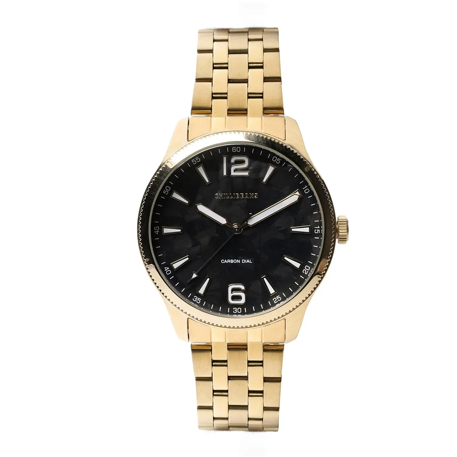 Relógio Analógico Masculino Chilli Beans Metal Dourado — imagem 1
