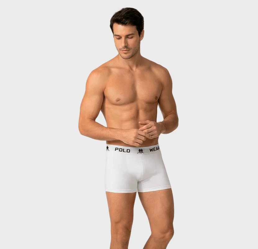 Cueca Boxer Polo Wear Basic Microfibra