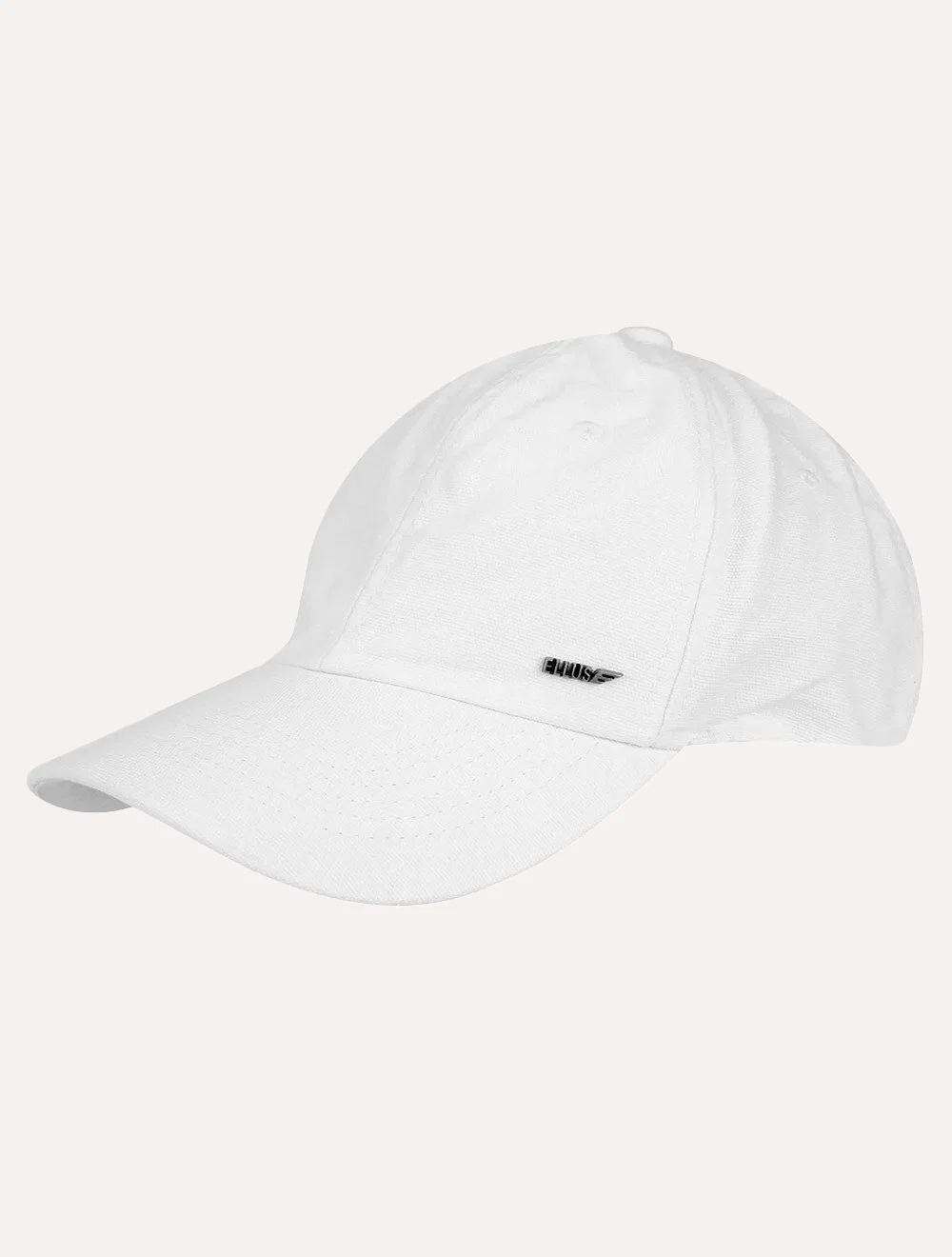 Boné Ellus Masculino Metal Tag Logo Branco