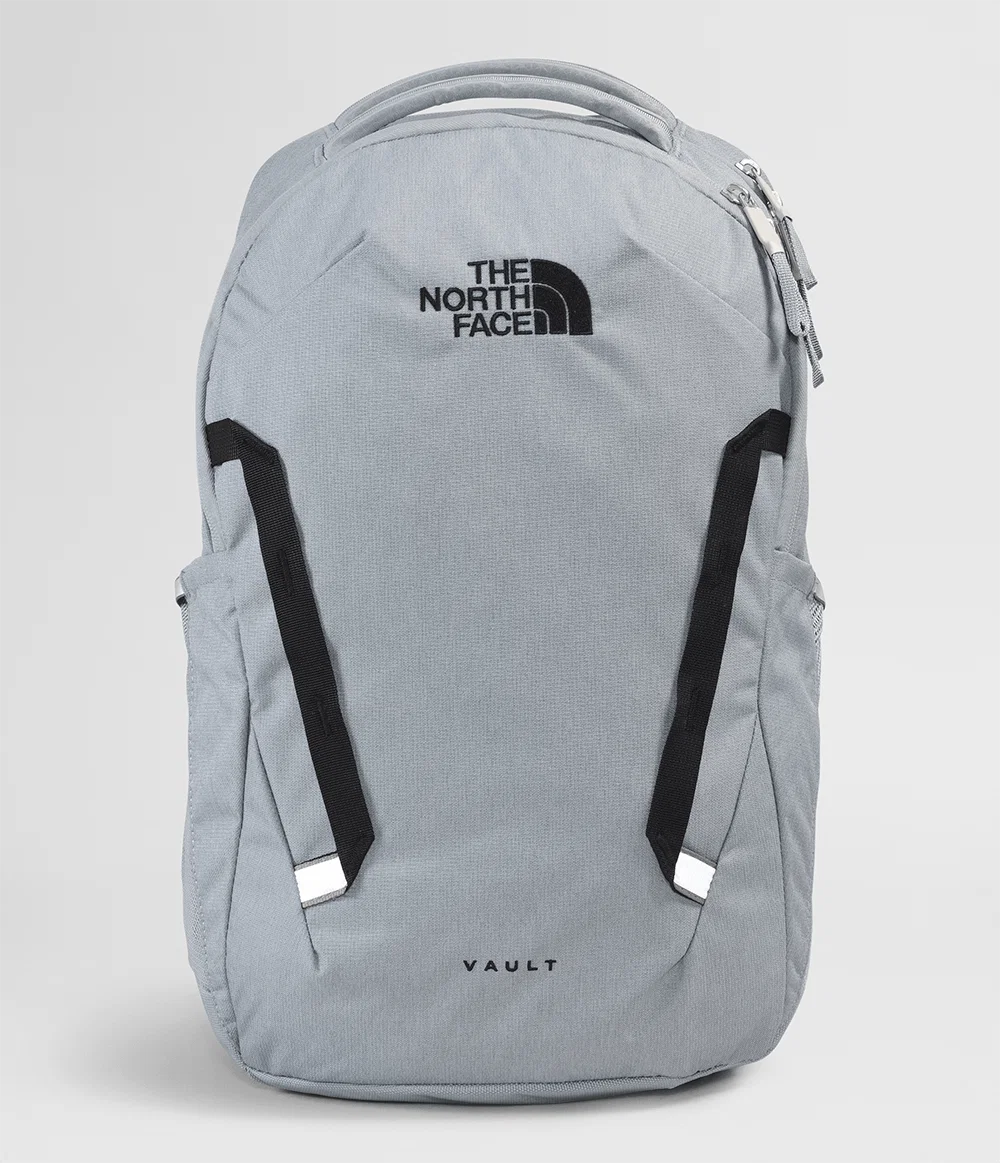 Mochila Vault Mid Grey Dark Heather / TNF Black