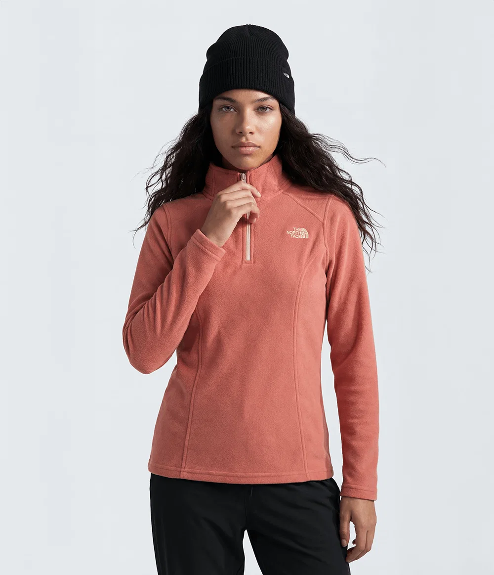 Fleece Feminino Glacier 1/4 Zip Mars Dust — imagem 1