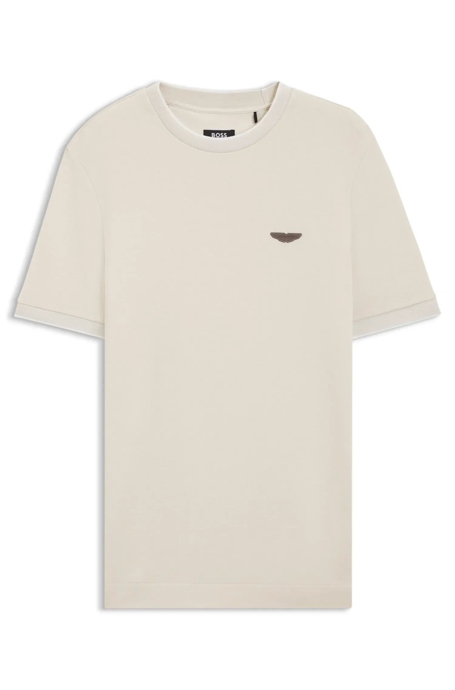 Camiseta BOSS x Aston Martin Regular Fit De Algodão — imagem 1