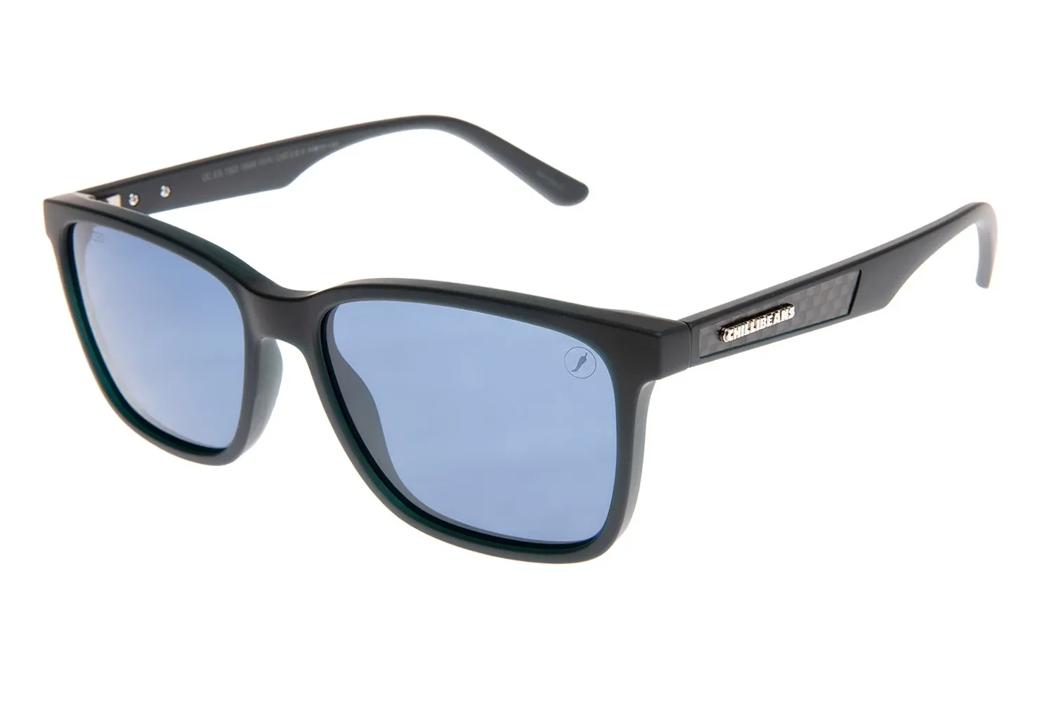 Óculos de Sol Masculino Chilli Beans Clássicos Quadrado Polarizado Azul — imagem 1
