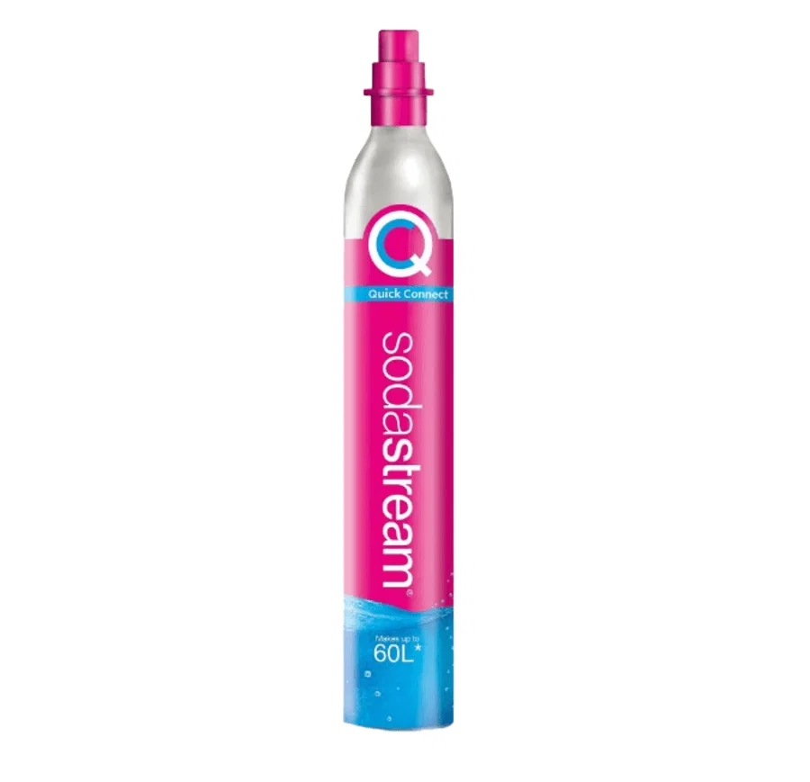 Cilindro Refil de CO2 60 Litros Máquinas Terra / Art / Gaia Sodastream Rosa