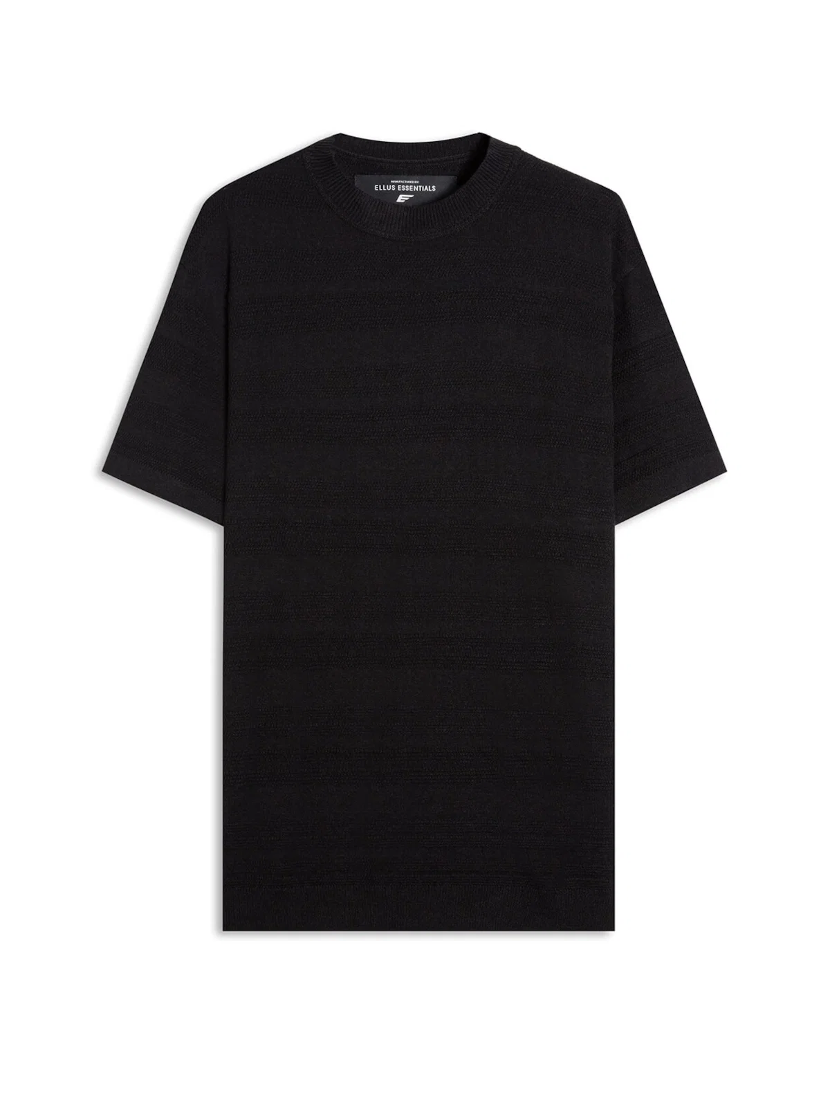 T-Shirt Tricot Visco Blend Preto — imagem 1