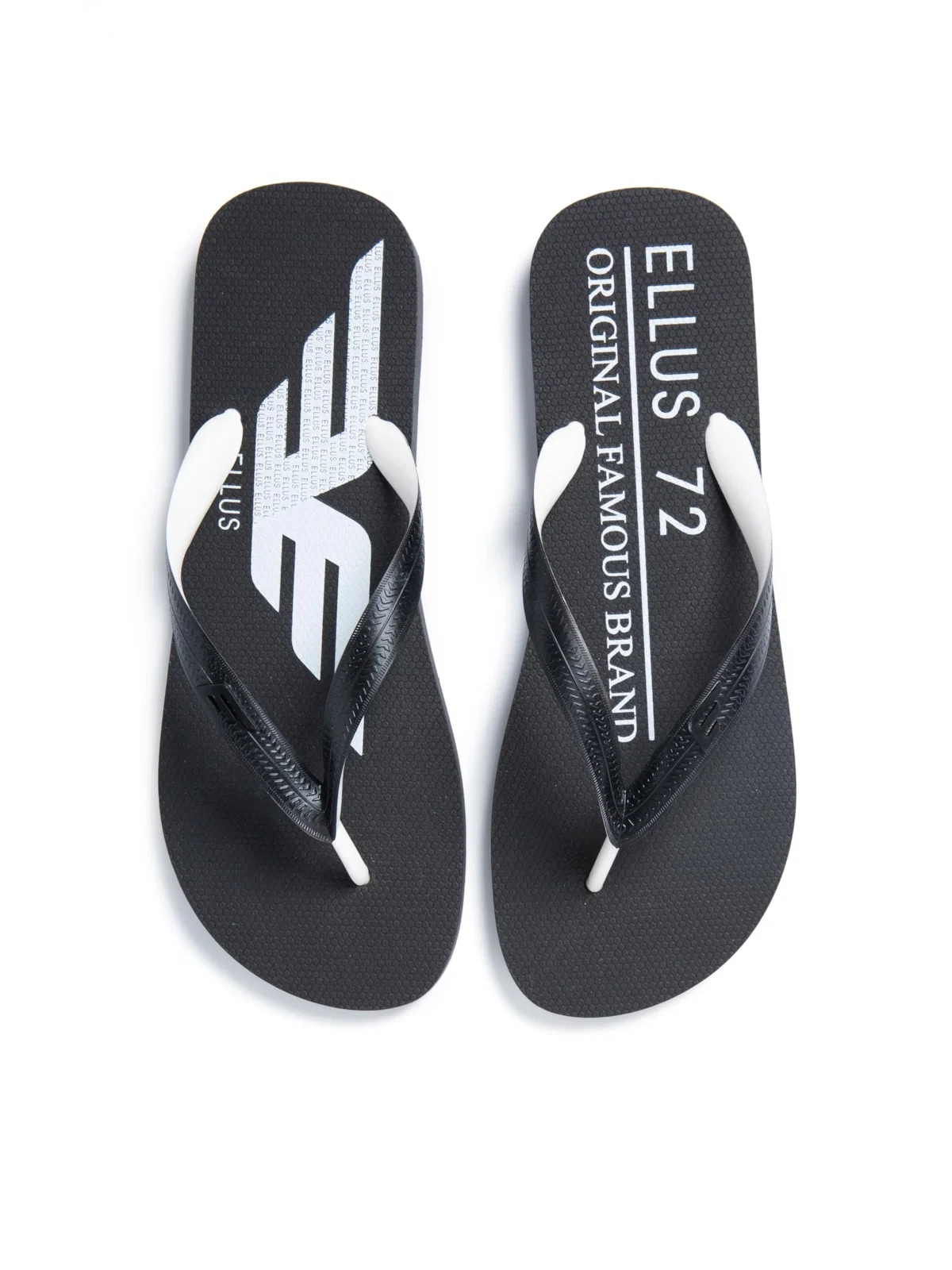 Chinelo Famous Brand Preto