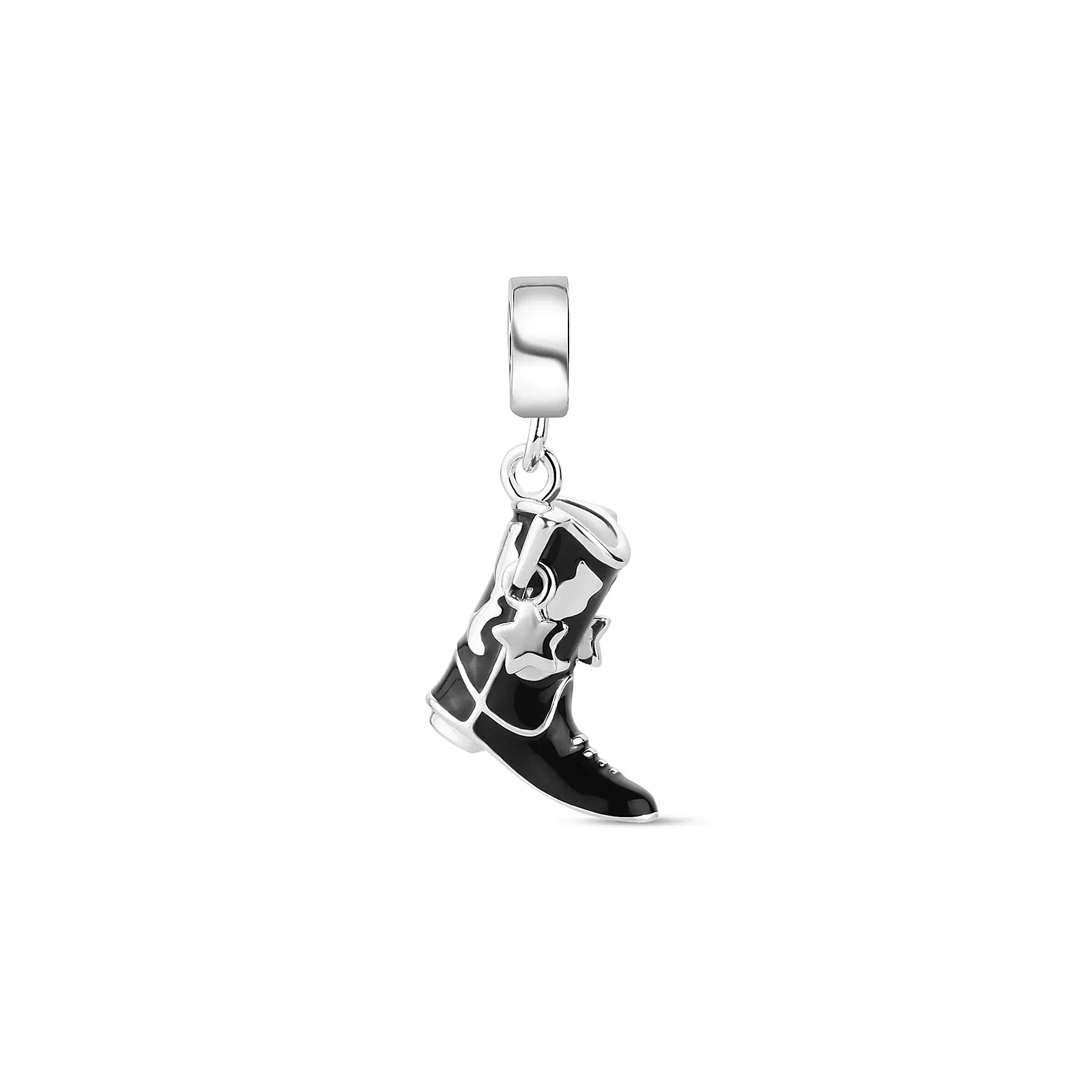 Pingente Life Fashion Cowboy em Prata 925 com Esmalte — imagem 1