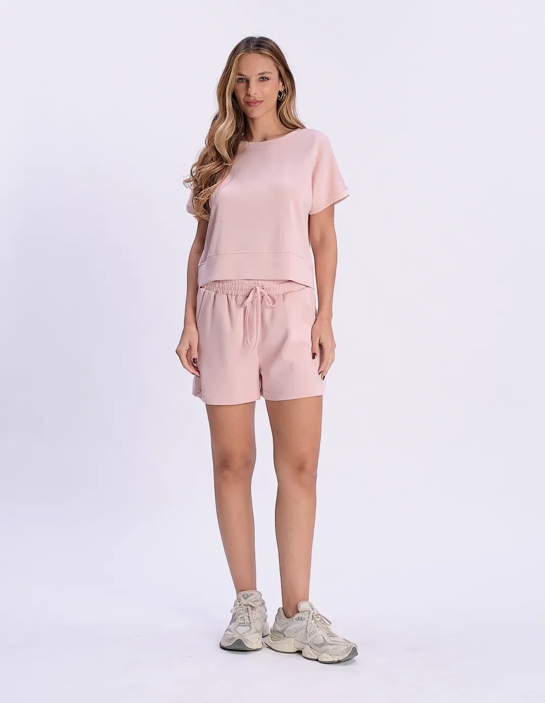 Short Malha - Rosa