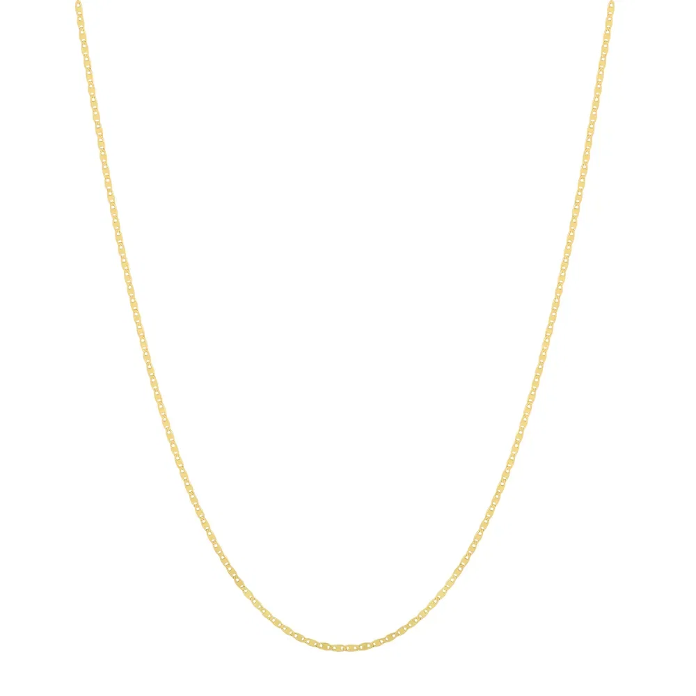 Corrente Piastrine em Ouro Amarelo 18k, 70cm — imagem 1