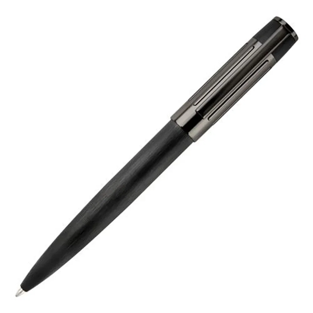 Caneta Esferográfica Hugo Boss Gear Ribs Preto - HSV3064A — imagem 1