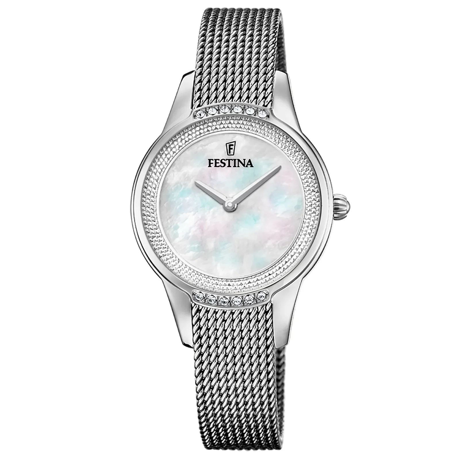 Relógio Festina Feminino Aço Prateado