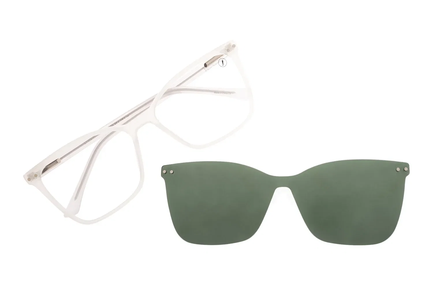 Armação Para Óculos de Grau Feminino Chilli Beans Polarizado Multi Branco