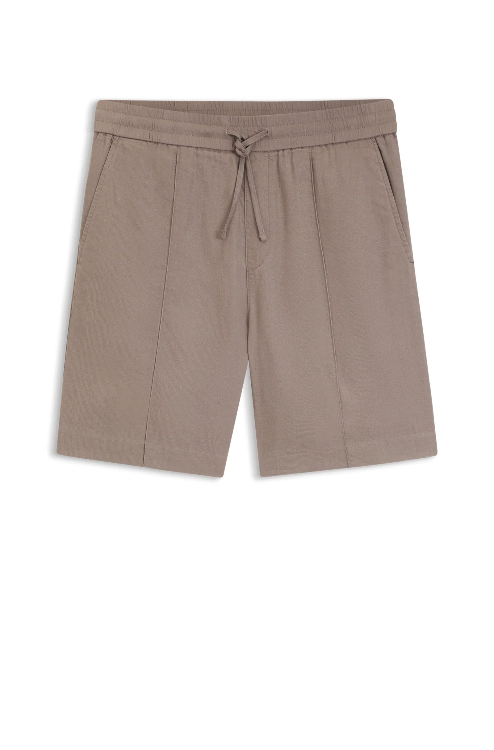 Shorts Em Mistura De Linho — imagem 1