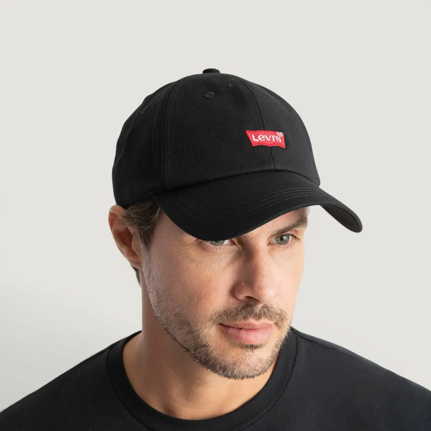 Boné Levi's® Housemark Preto - U USA | U BR — imagem 1