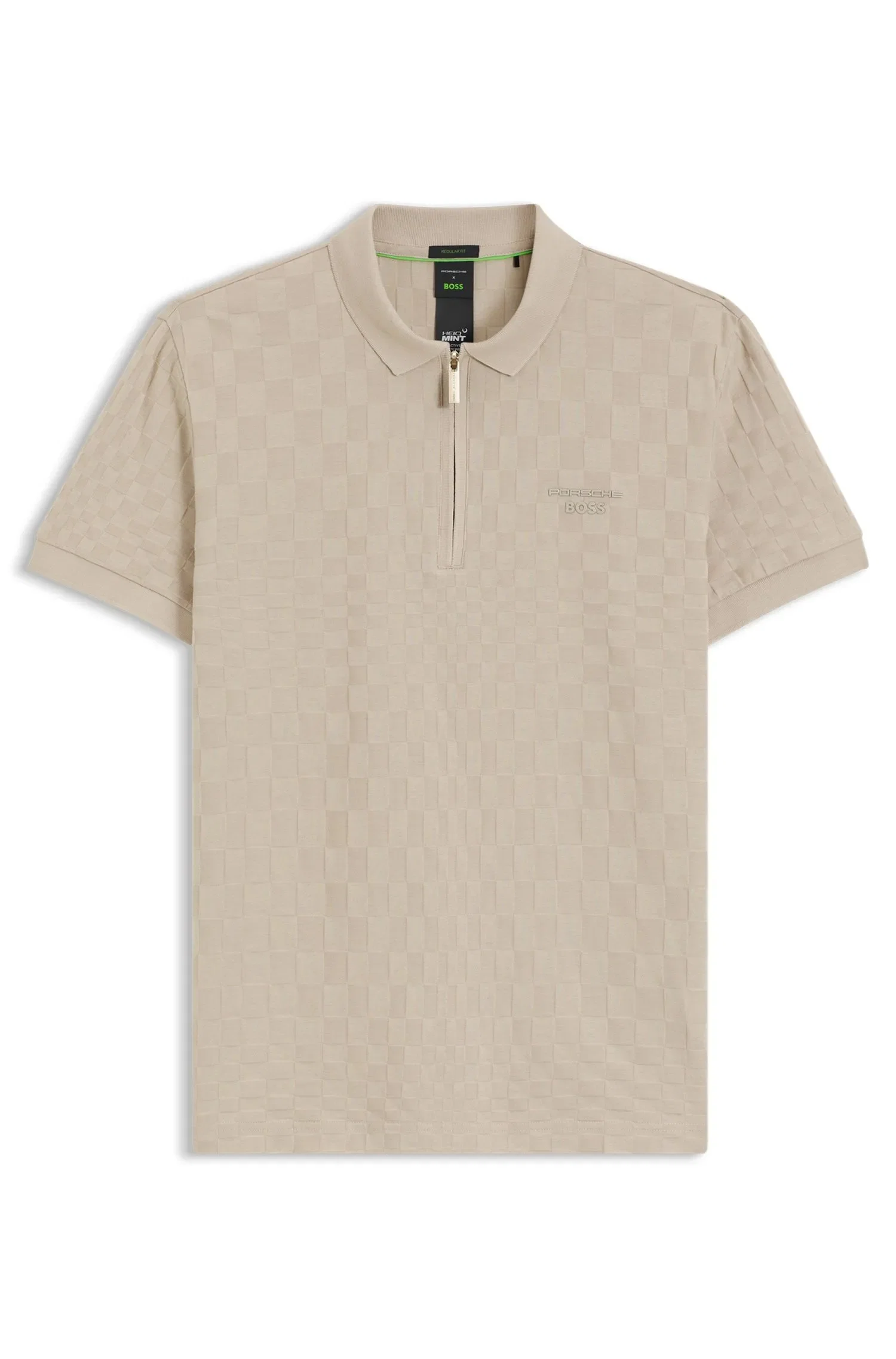 Polo Porsche X BOSS De Algodão Com Padrão Pasha — imagem 1