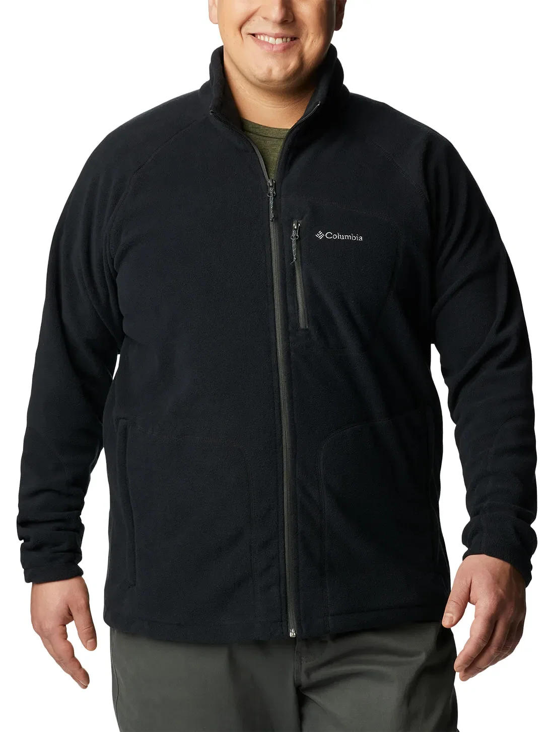 Jaqueta Fleece Columbia Masculina Fast Trek™ II Plus Size — imagem 1
