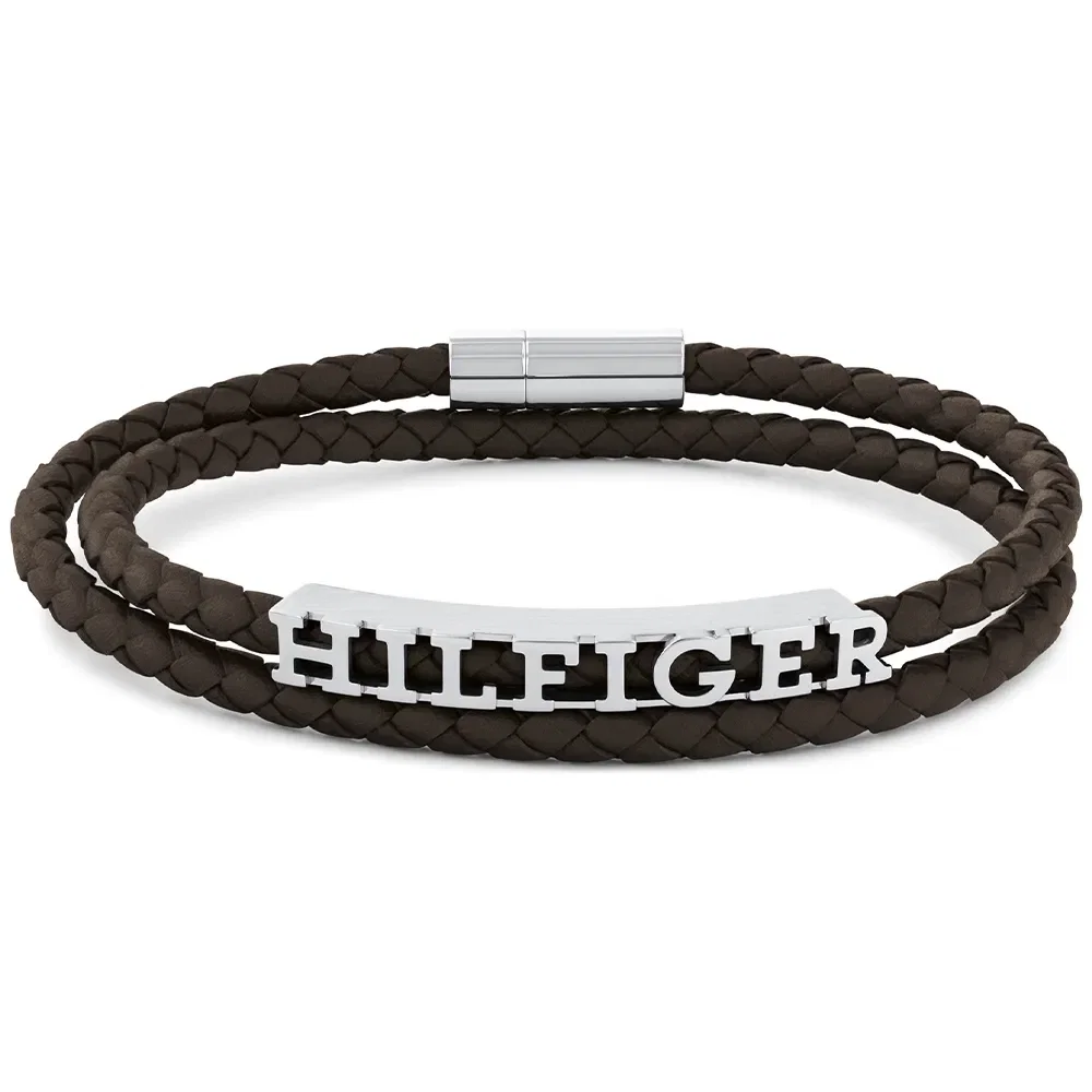 Pulseira Tommy Hilfiger Bryan Feminino em Couro Marrom 2790589 — imagem 1